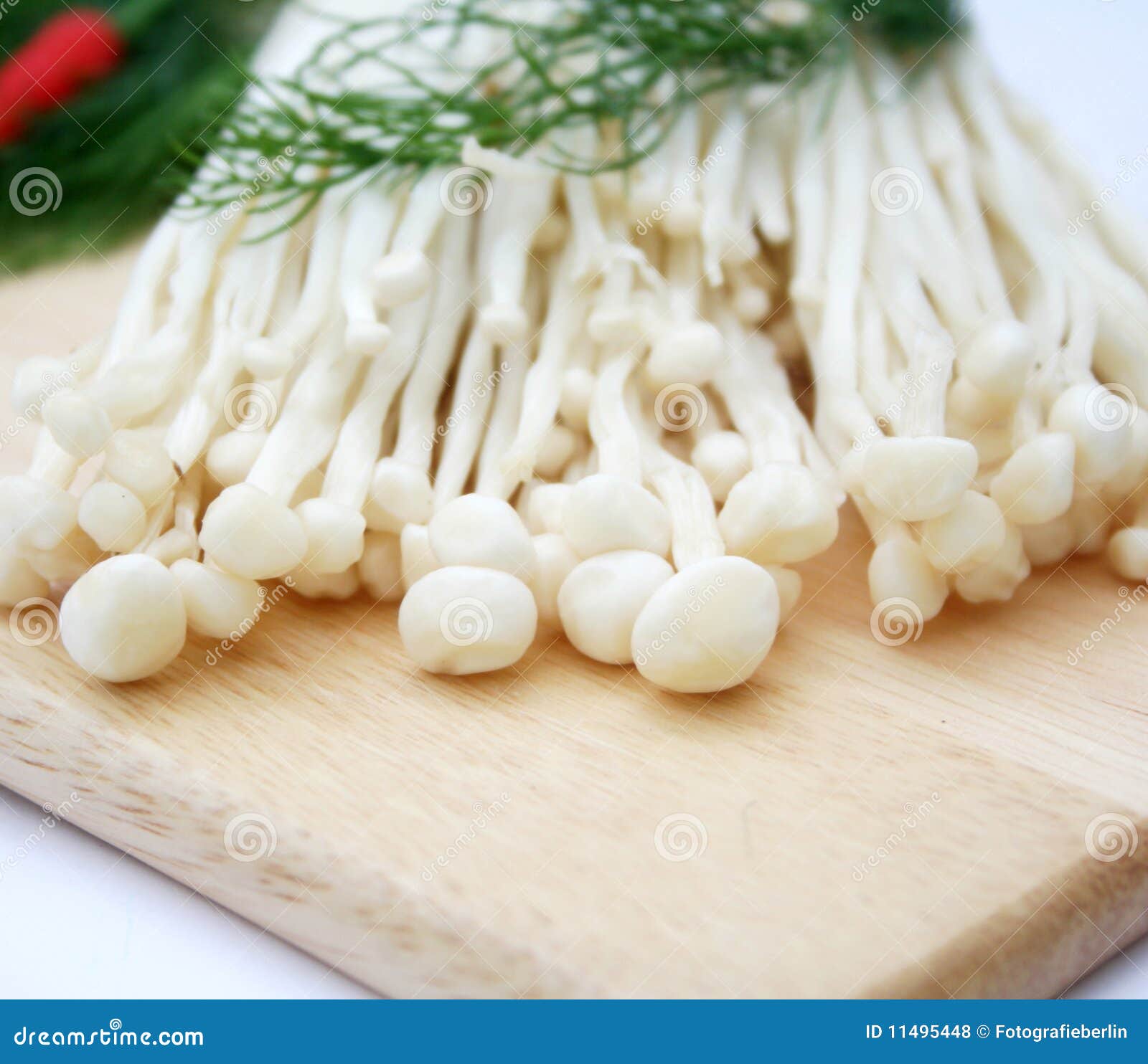 Japanese Mushrooms stock photo. Image of vitamins, asian 11495448