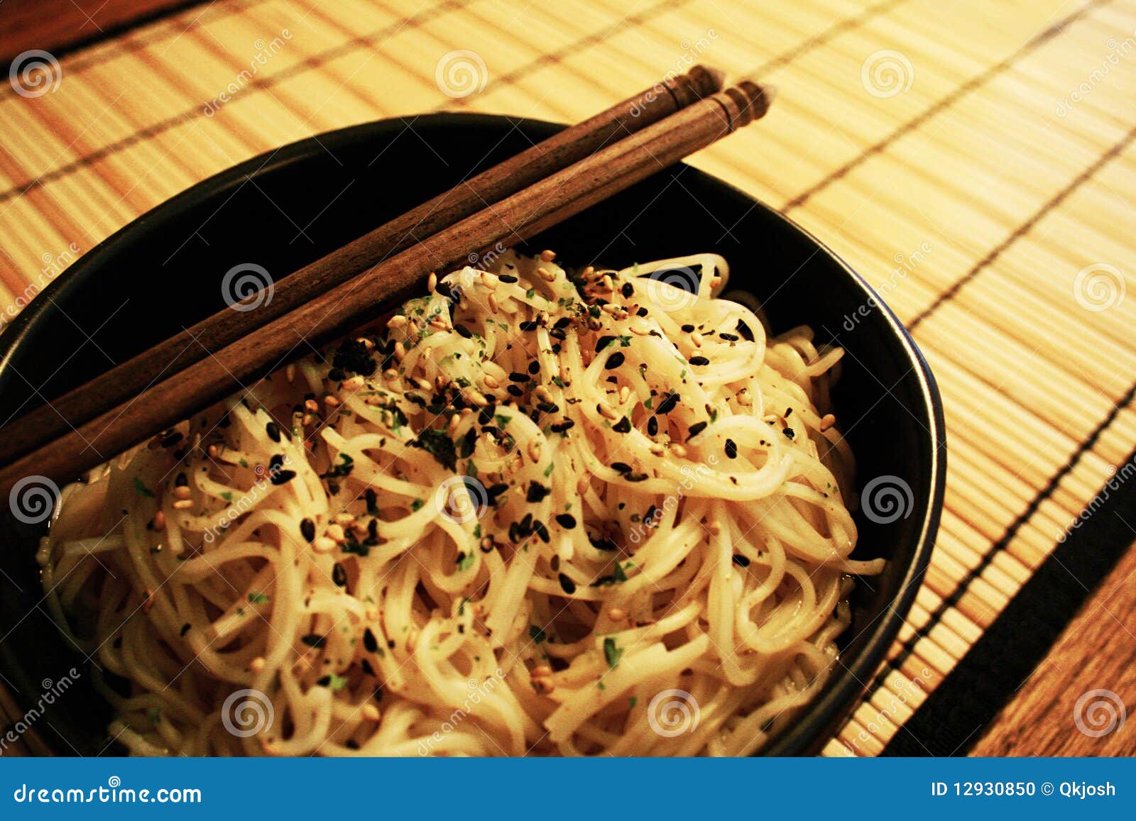 Japanese Noodles stock photo. Image of soba, cuisine 12930850