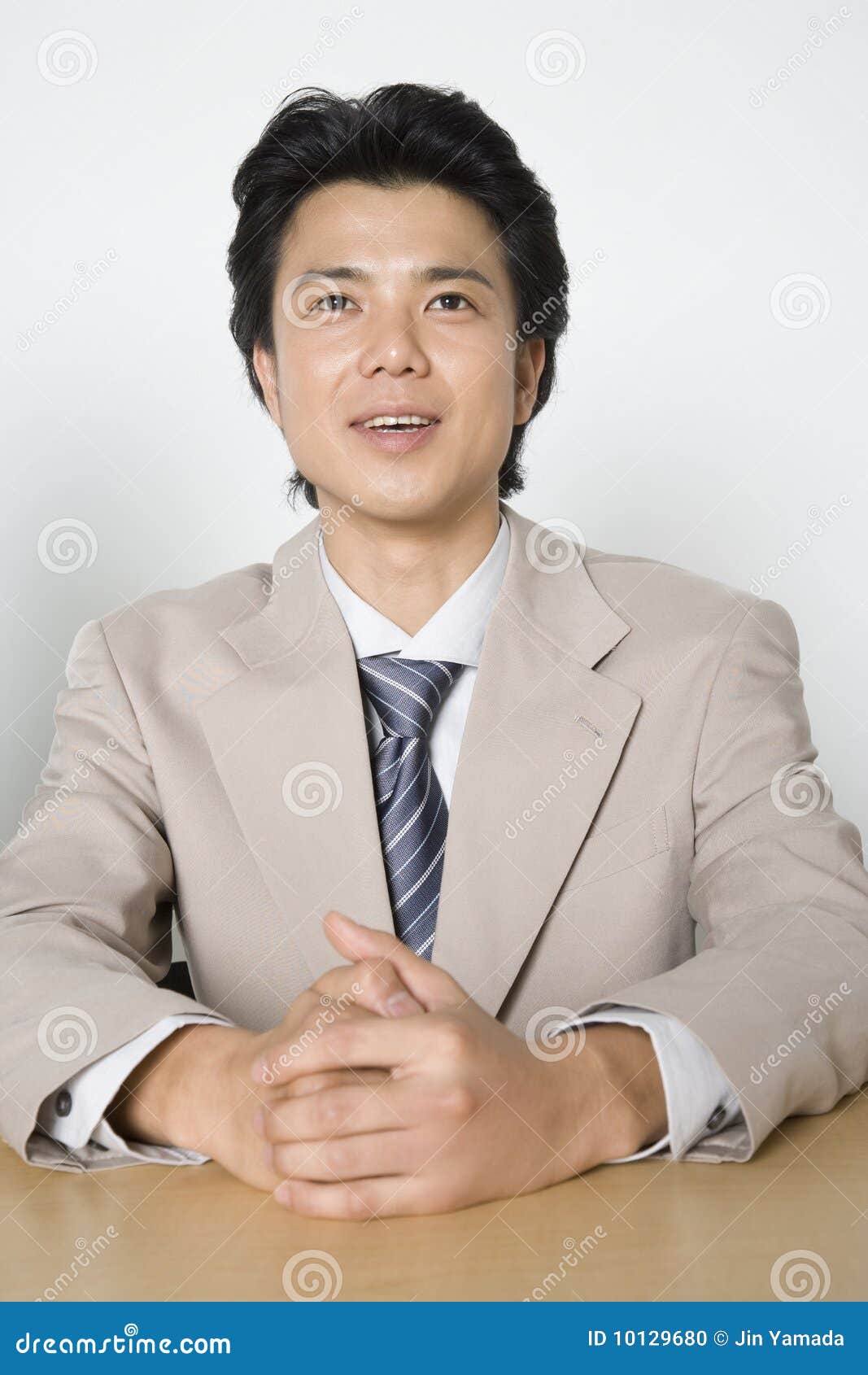 Japanese Office Worker Stock Photo Image 10129680