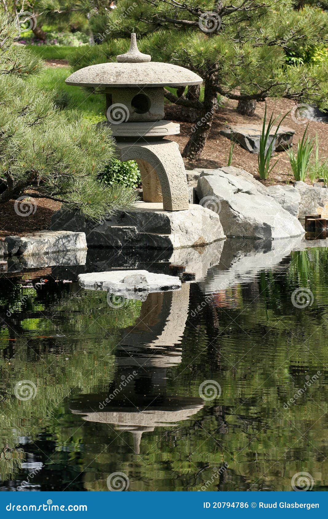 Japanese pagoda in garden stock photo. Image of japanese 20794786