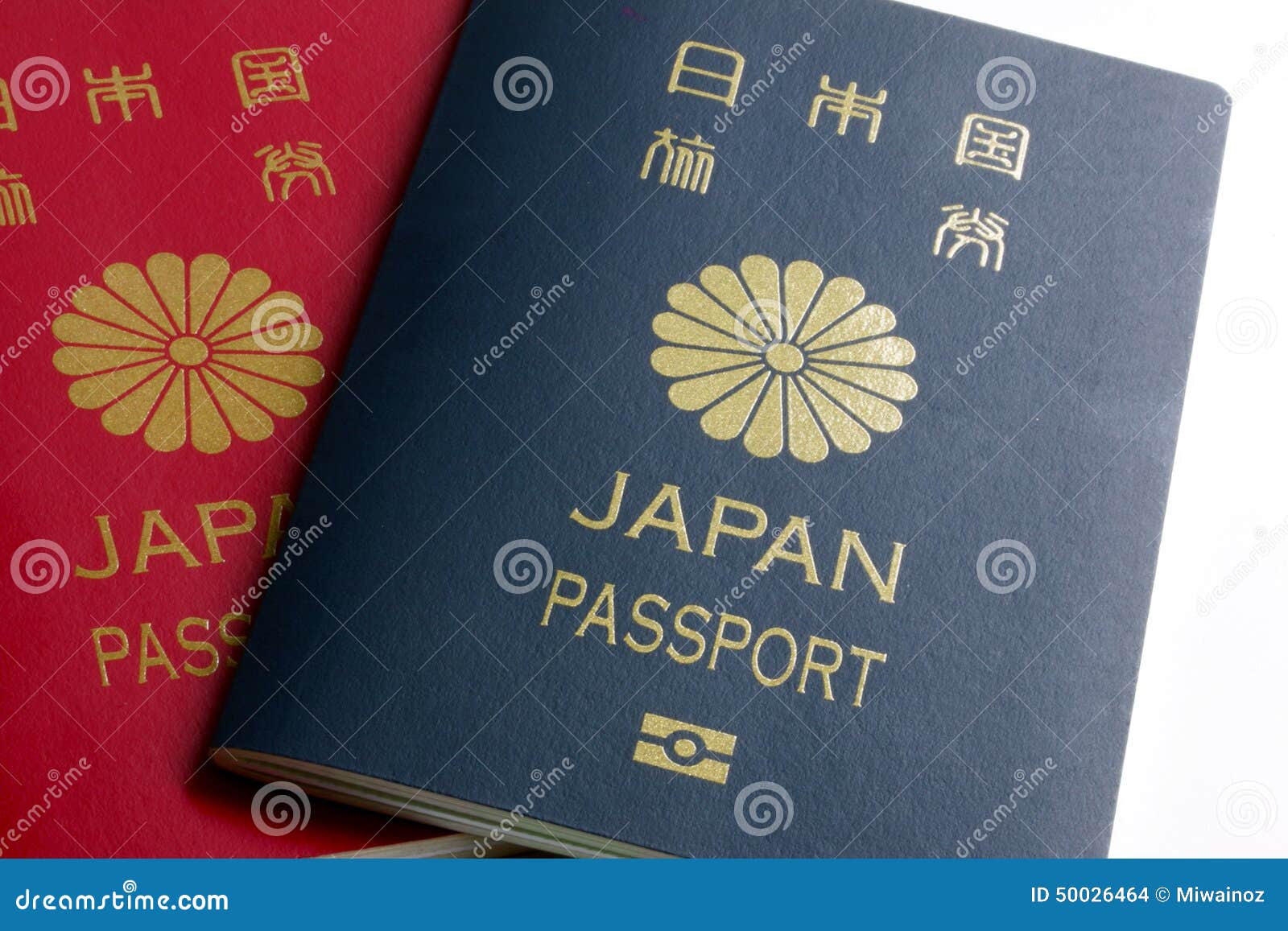Japanese Passport stock photo. Image of studioshot, whitebackground