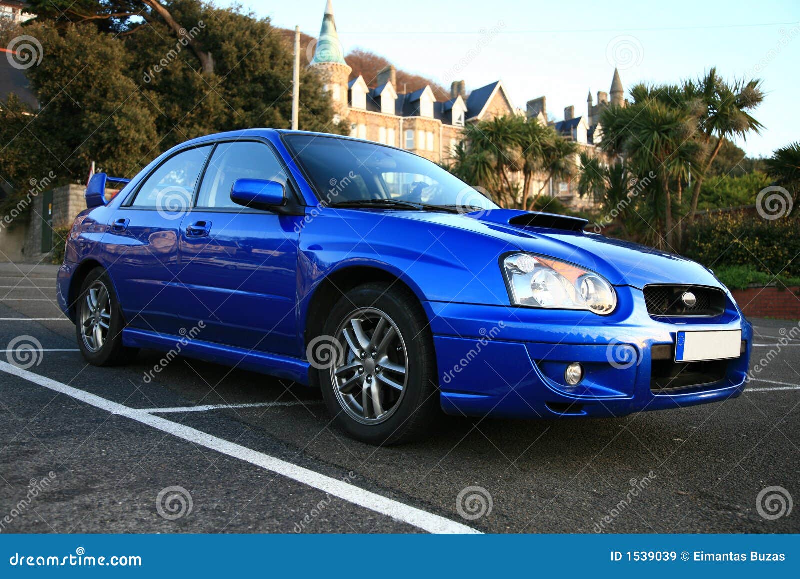 Japanese Performance Car Subaru Impreza Stock Image Image of rally