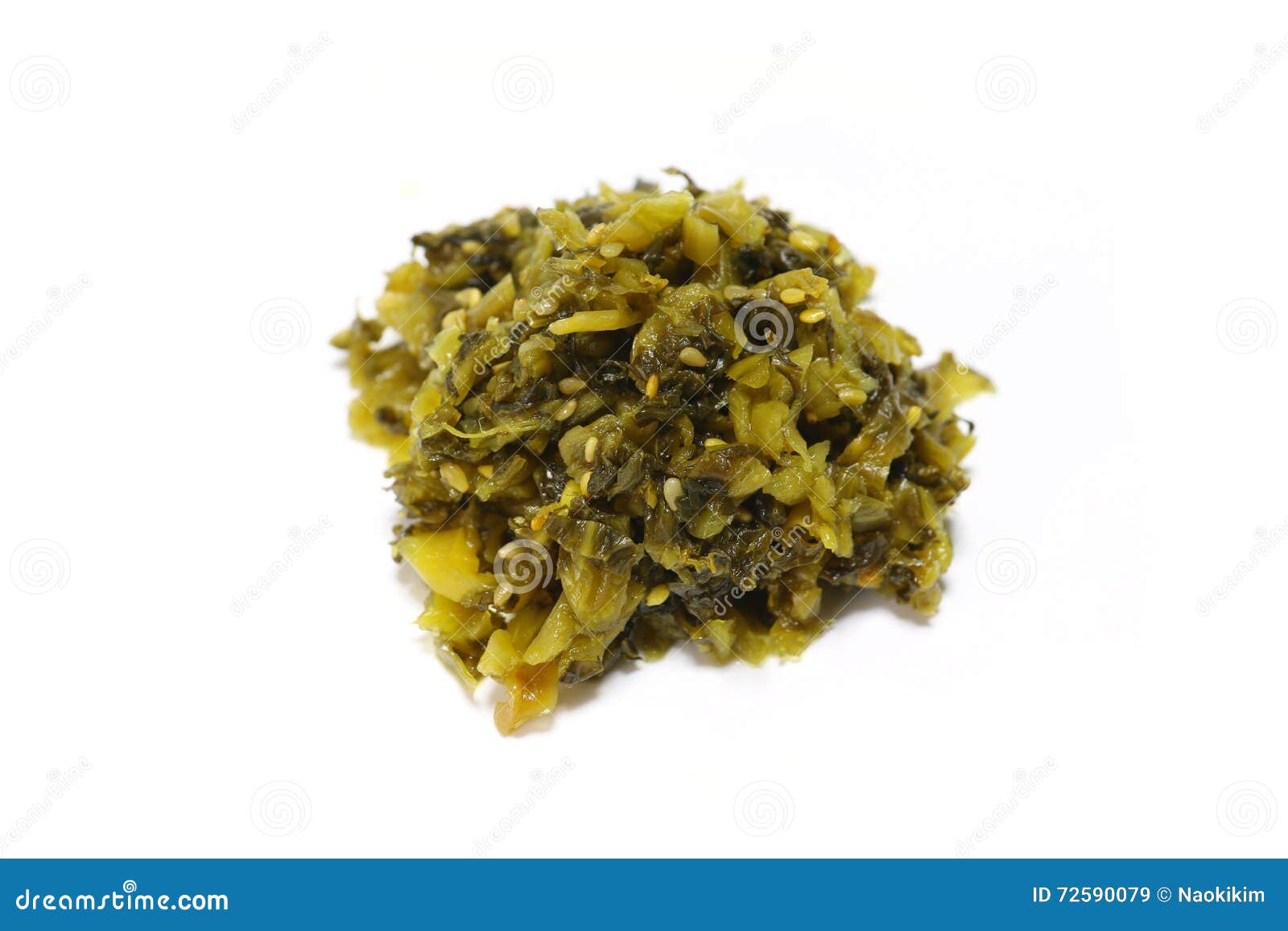 Japanese Pickled Mustard with Sesame Stock Image Image of salty, japan 72590079