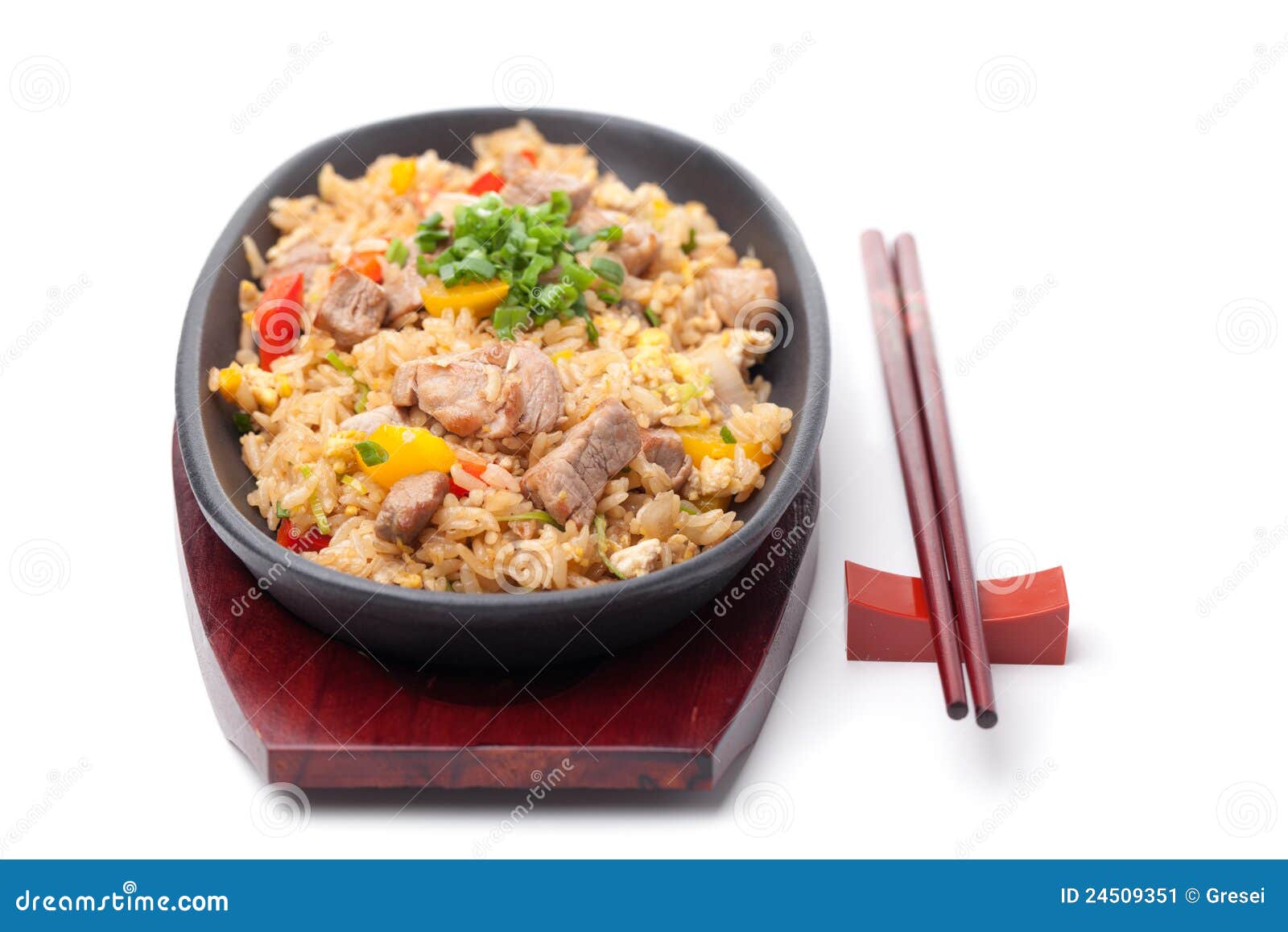 Japanese pilaf stock image. Image of pilaf, cuisine, breast 24509351