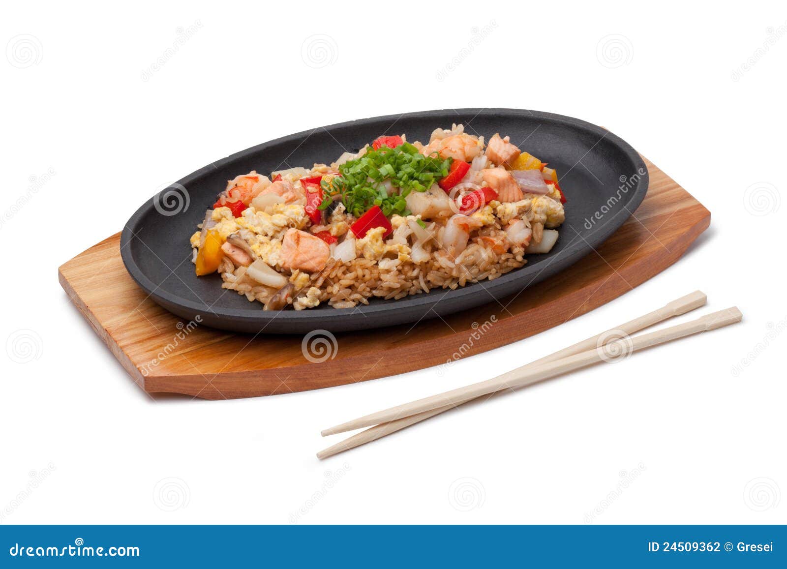 Japanese pilaf stock photo. Image of ready, cuisine, fried 24509362