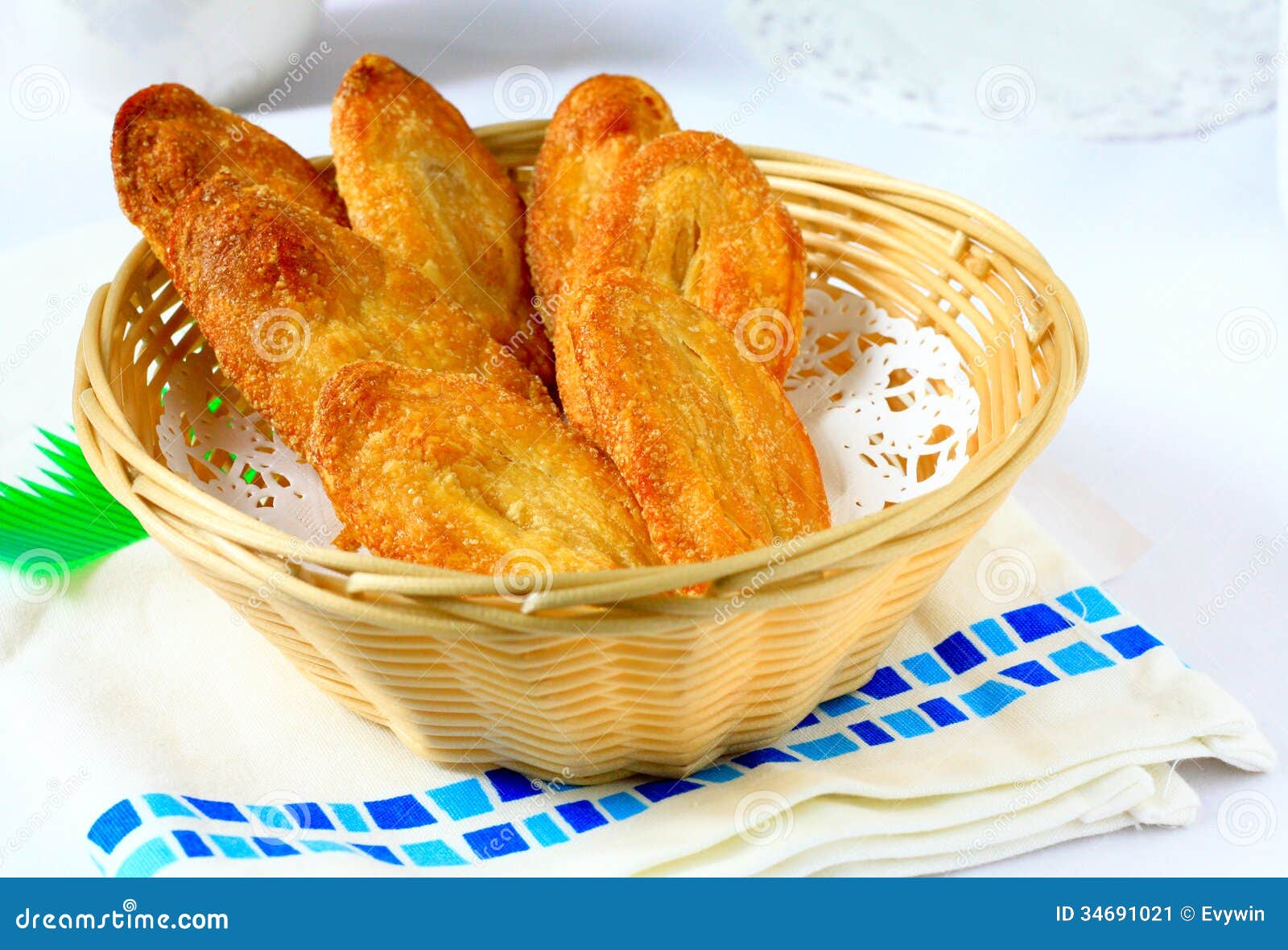 Japanese puff pastry stock image. Image of time, slice 34691021