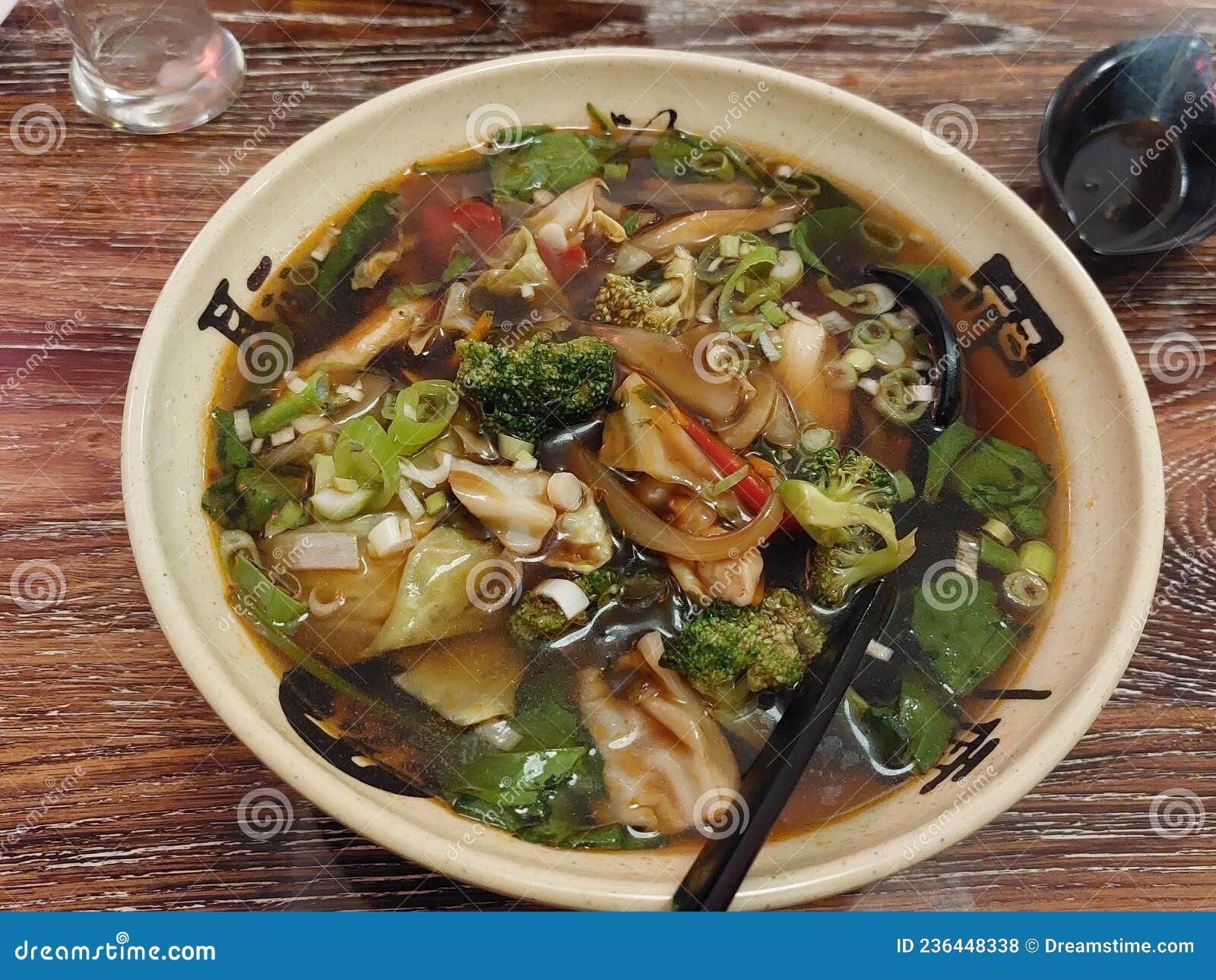 Japanese Ramen Udon Noodle Bowl Stock Photo Image of meat, produce