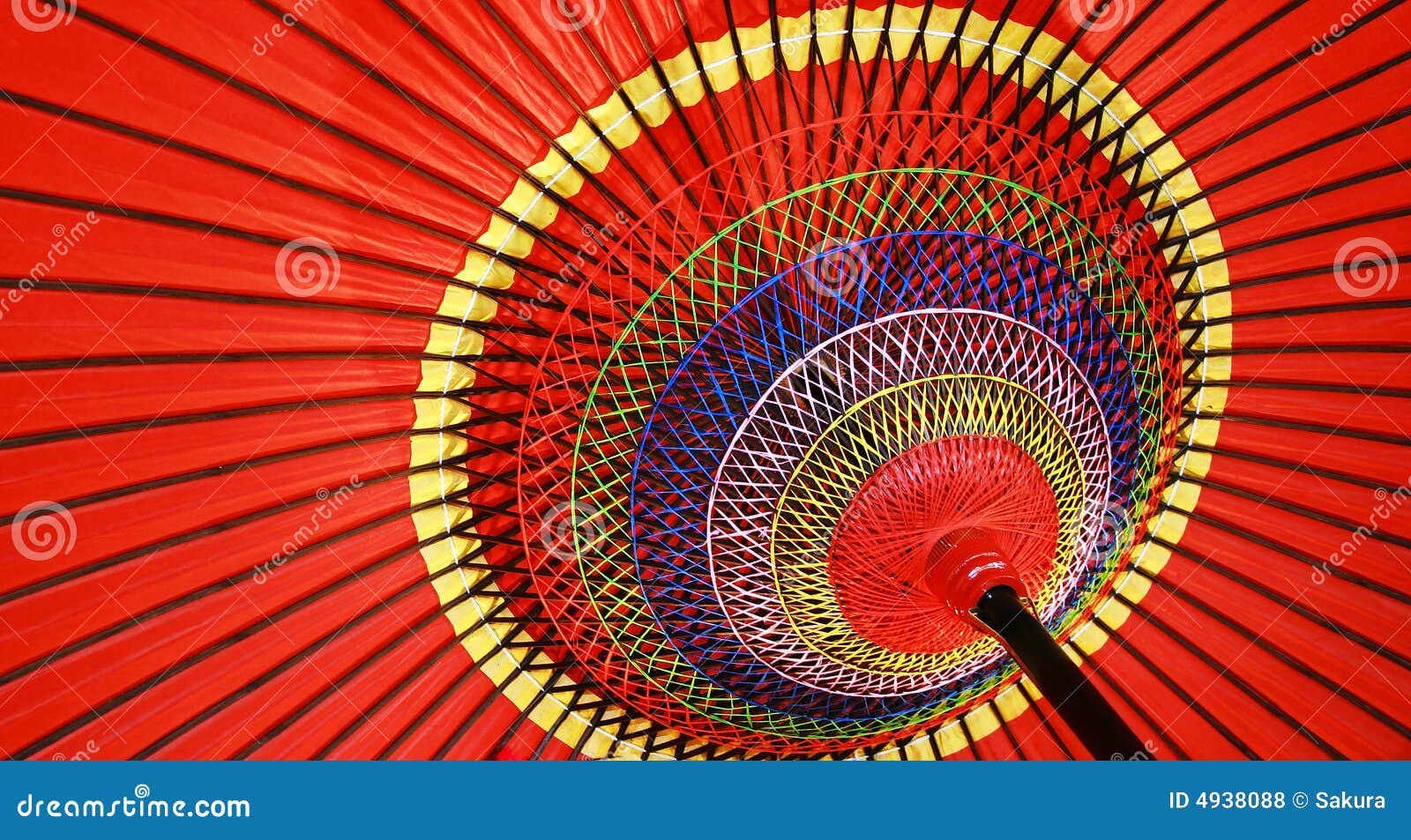 Japanese red umbrella stock photo. Image of orange, japanese 4938088