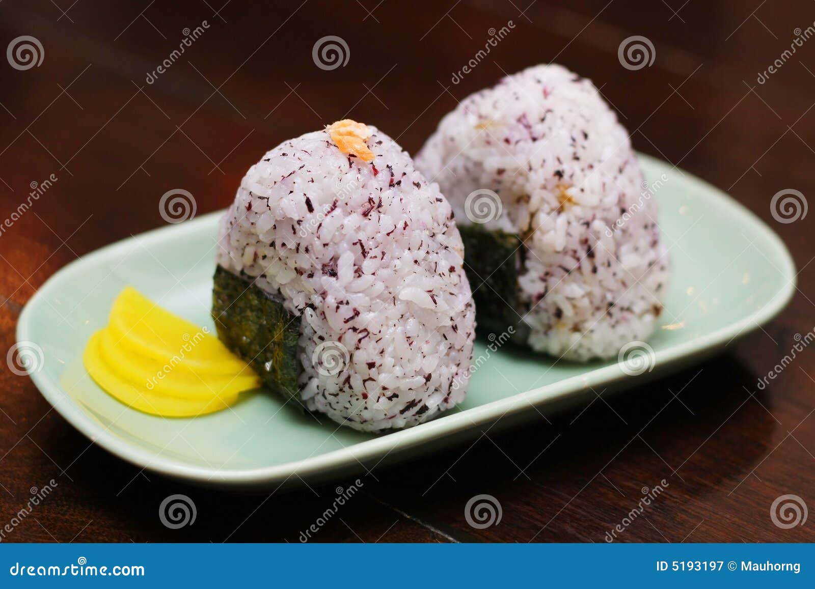 Japanese Rice Ball stock image. Image of japanese, okaka 5193197