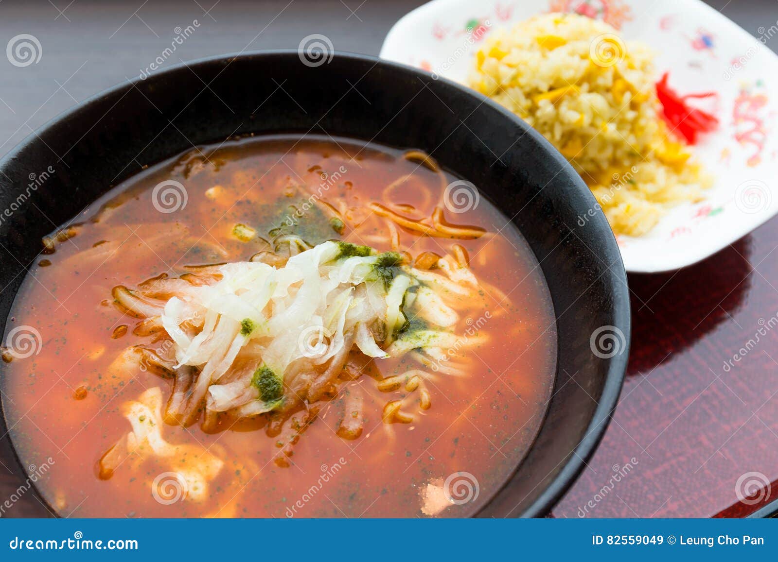 Japanese spicy ramen stock image. Image of ramen, cooking 82559049