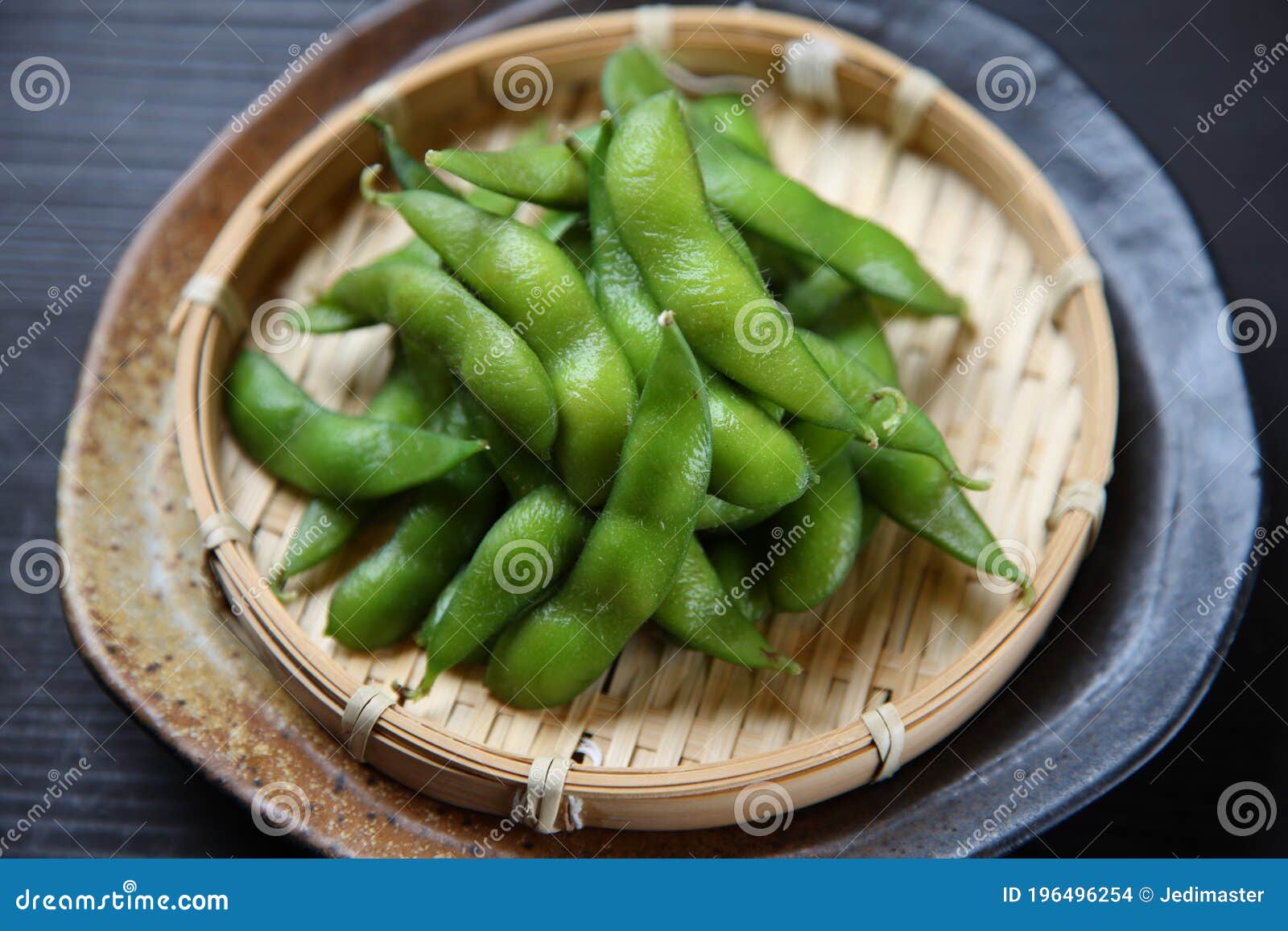 Japanese Style Boiled Beans EDAMAME Stock Photo Image of edamame