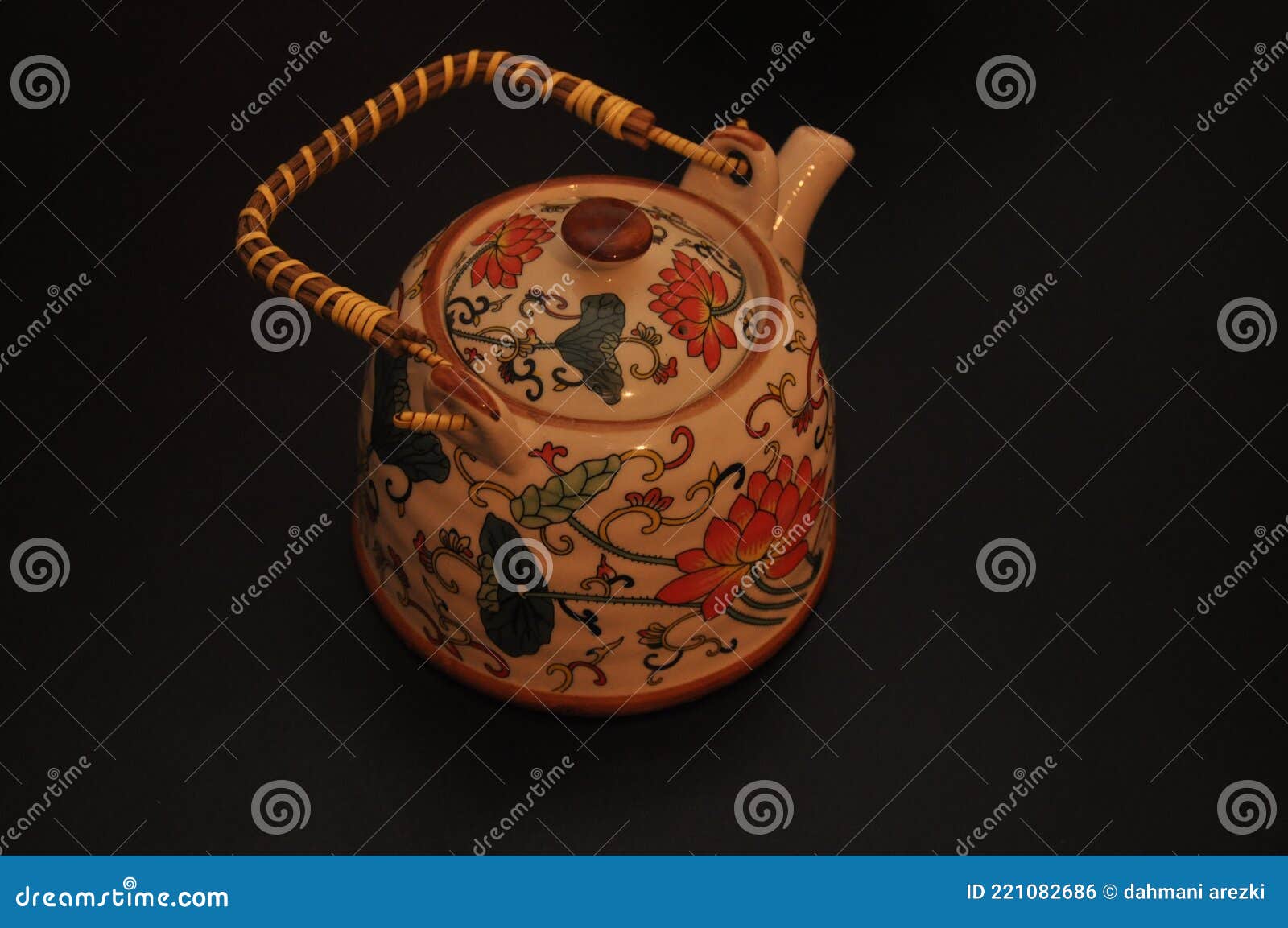 Japanese Style Ceramic Pottery Tea Pots Stock Photo Image of japanese