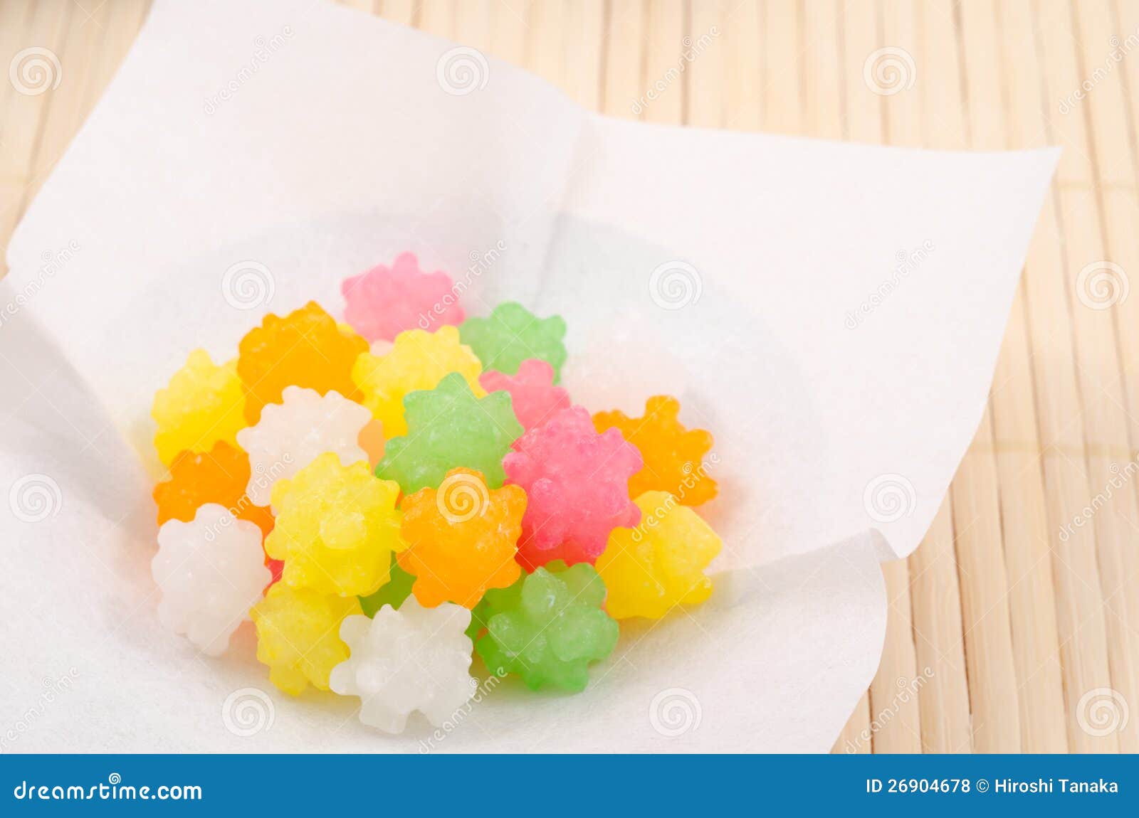 Japanese sugar candy stock photo. Image of yellow, colorful 26904678
