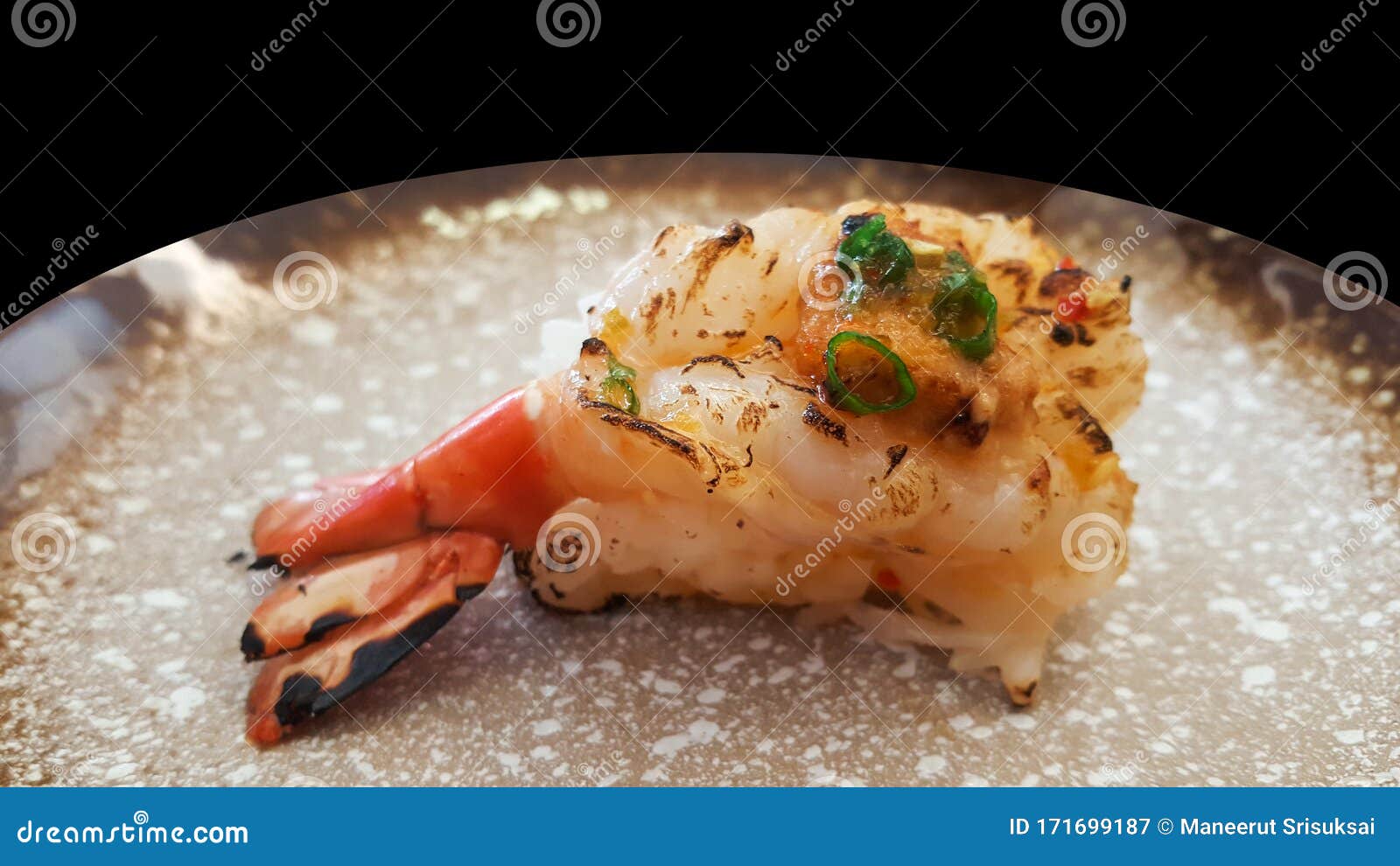 Japanese Sushi Japanese Fresh Salmon Belly Sushi Stock Image Image of