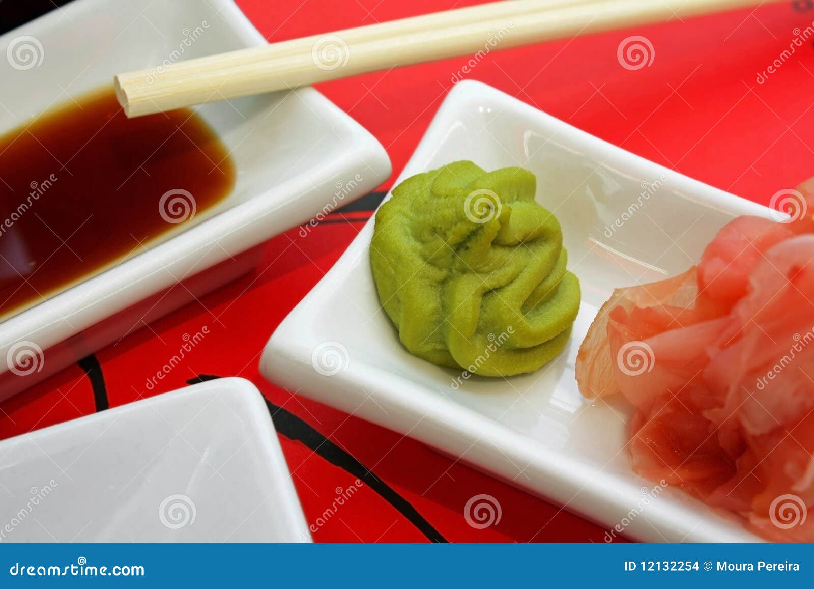 Japanese Sushi Sauce Appetizer Stock Photo Image of appetizer