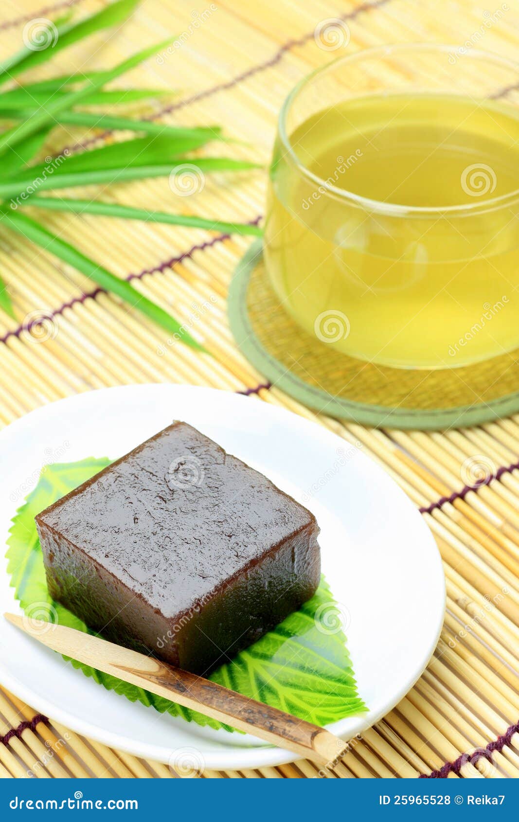 Japanese Sweet and Green Tea Stock Photo Image of summer, water 25965528
