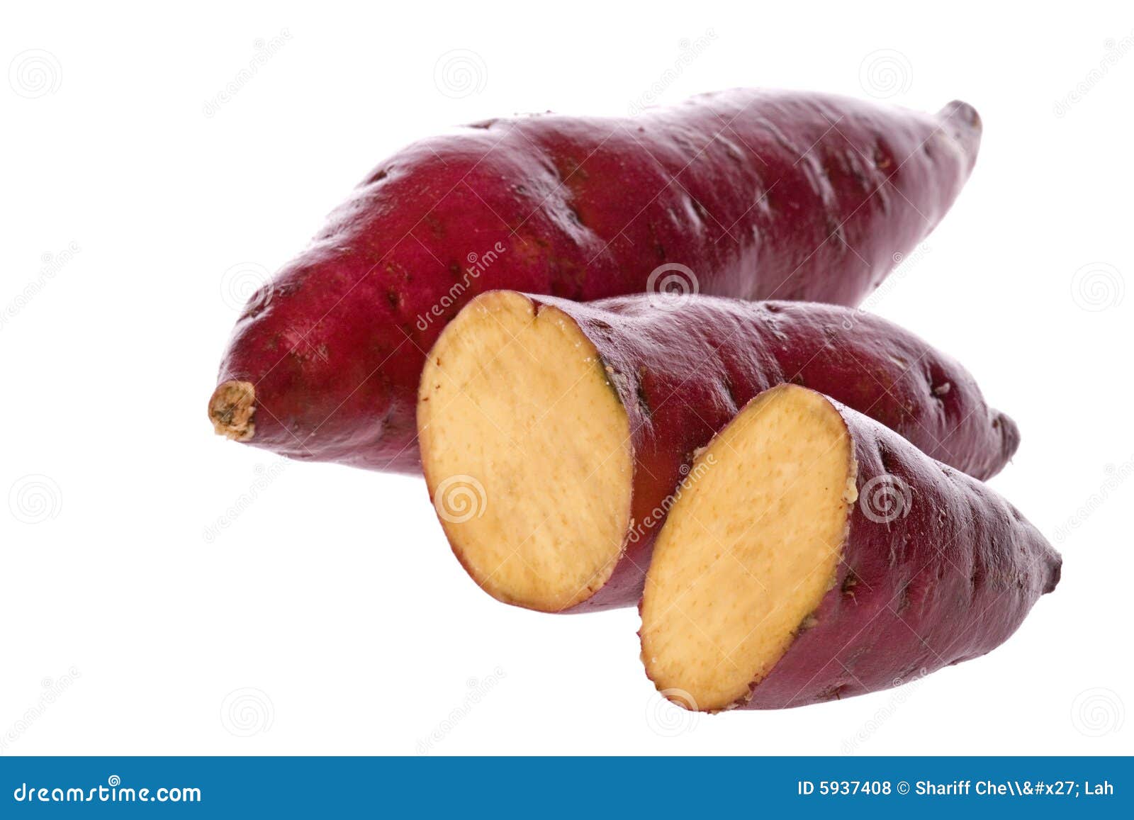 Japanese Sweet Potatoes stock photo. Image of green, sweet 5937408