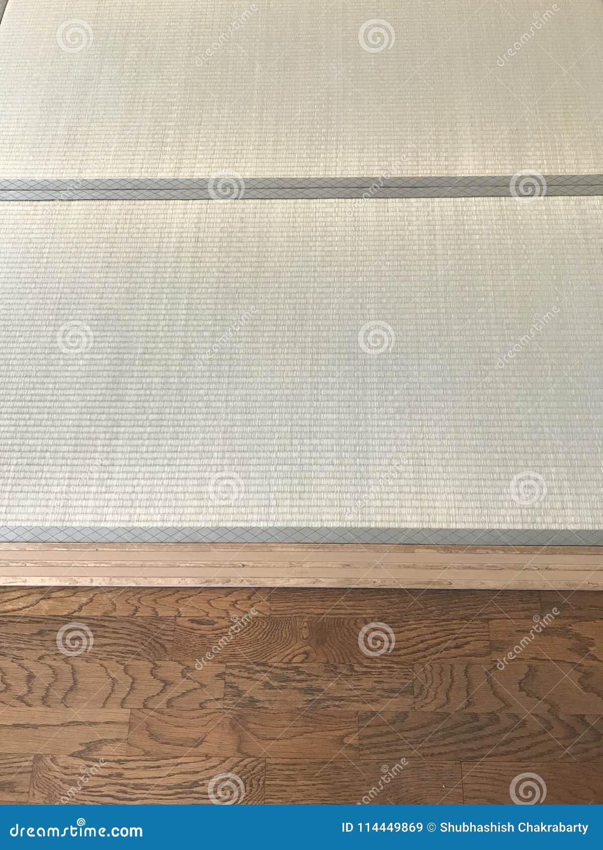 Japanese Tatami Mat Floor Texture . Stock Image - Image of detail