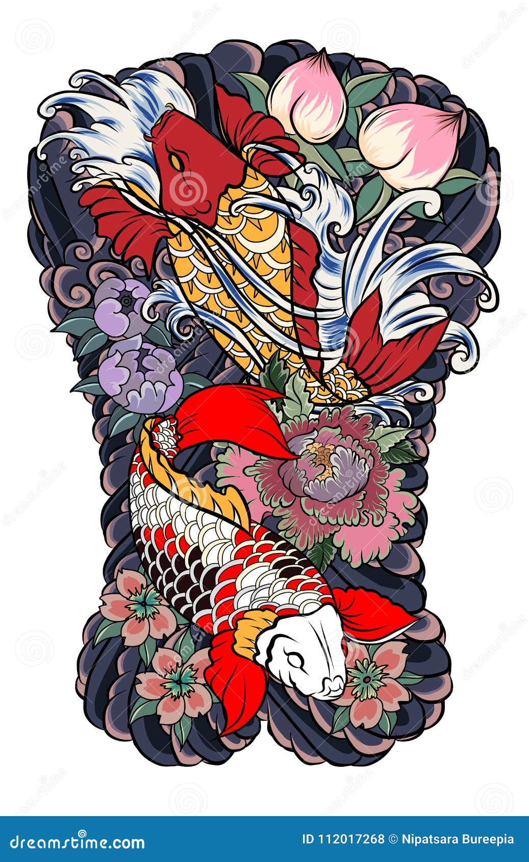 Creative Koi Fish Tattoo Designs with Their Meaning  Fashionterest