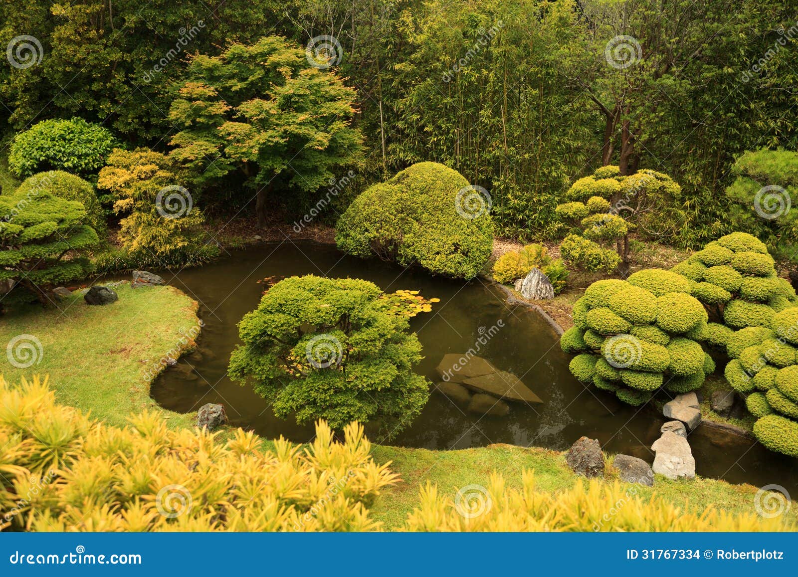 Japanese Tea Garden stock photo. Image of francisco, serene 31767334