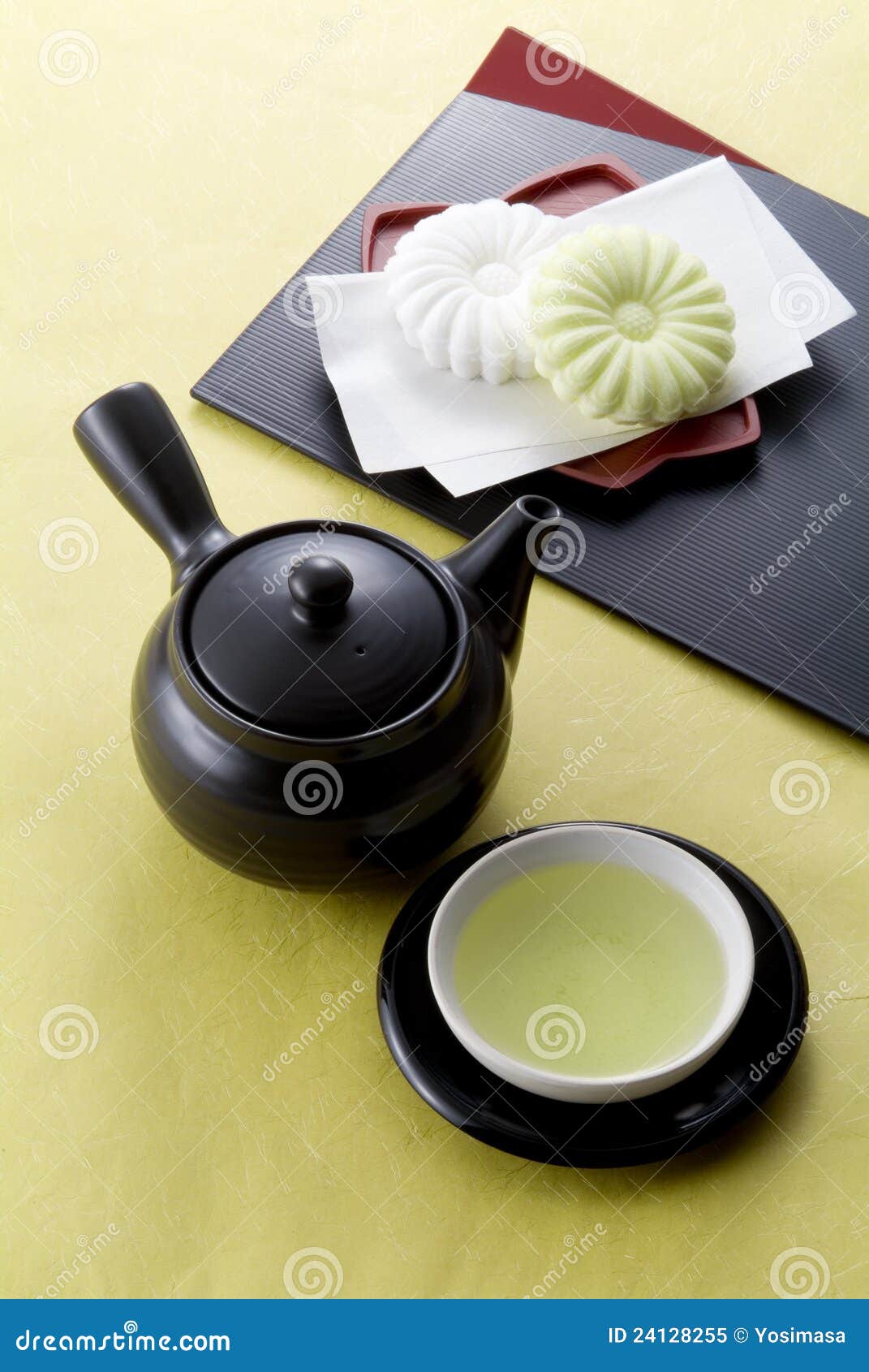 Japanese tea time stock image. Image of drink, japanese 24128255