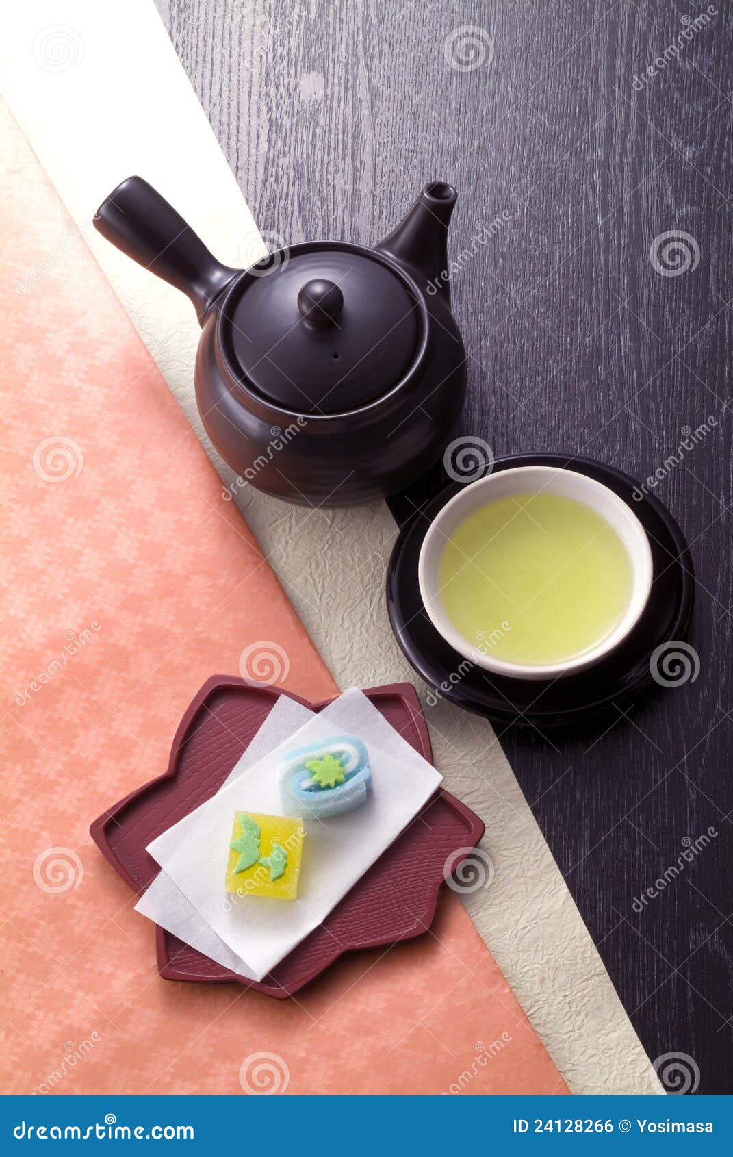 Japanese tea time stock photo. Image of japan, japanese 24128266