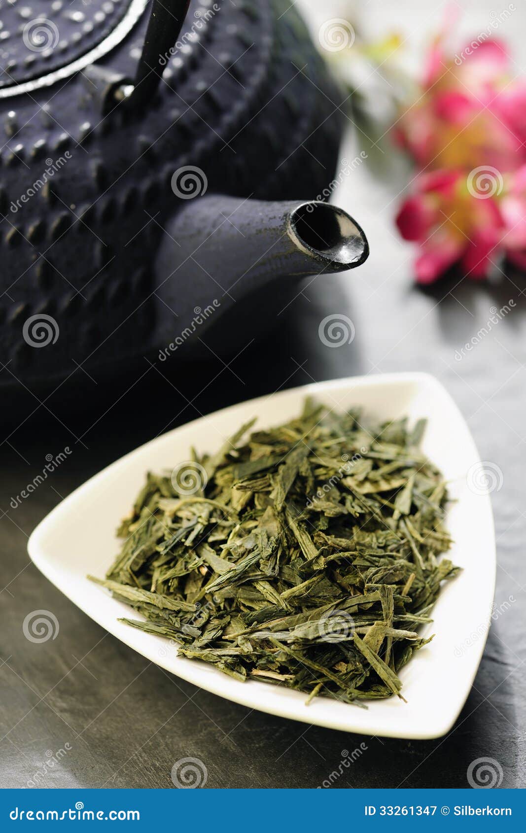 Japanese Teapot and Green Tea Stock Image Image of group, food 33261347