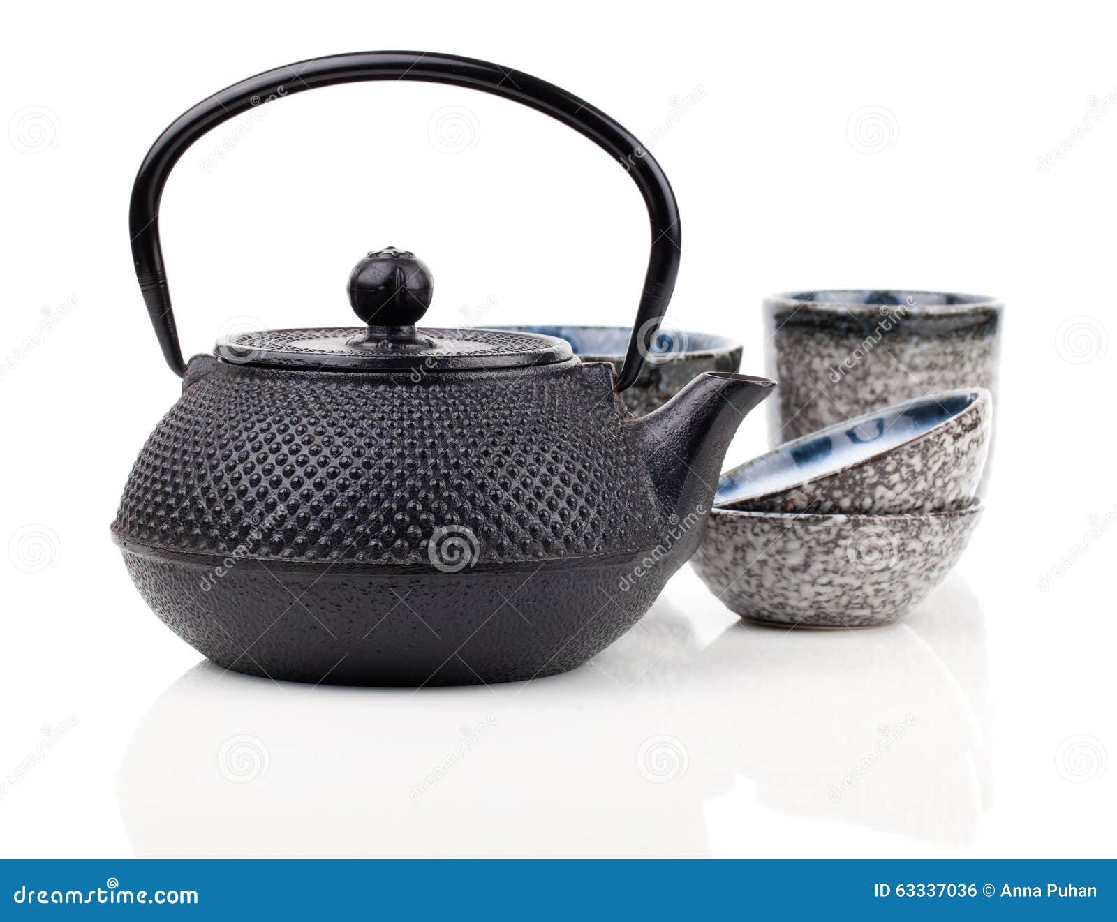 Japanese teapot stock photo. Image of eastern, handle 63337036