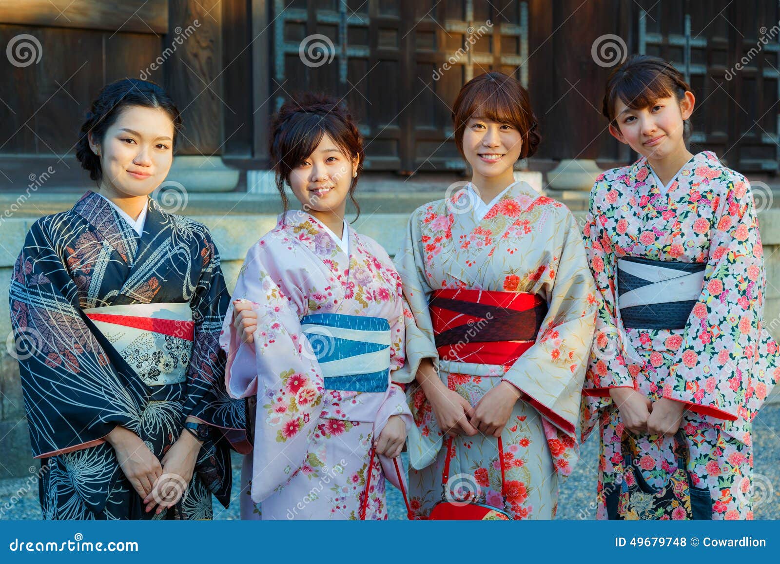 Japanese with Traditional Kimono Dress Editorial Stock Photo - Image of  advertise, information: 49679748