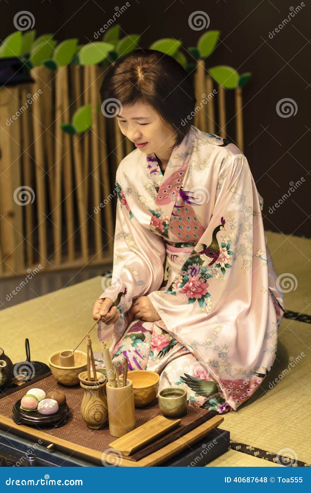 japanese traditional tea ceremony.