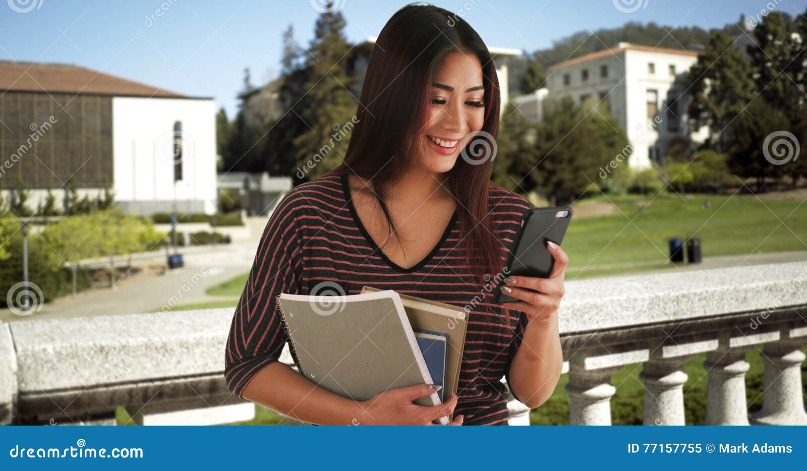 Japanese Woman Texting on Smartphone Outdoors Stock Image - Image of Japanese Woman Texting on Smartphone Outdoors Stock Image - Image of