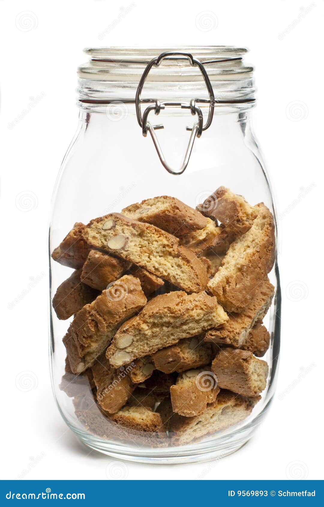 Jar of Biscotti stock image. Image of biscotti, cookie 9569893
