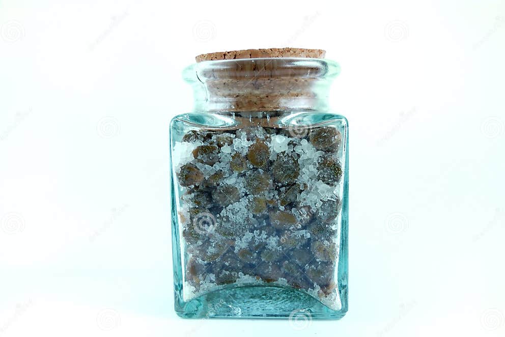 Jar of capers stock photo. Image of canned, group, ingredient 10523204