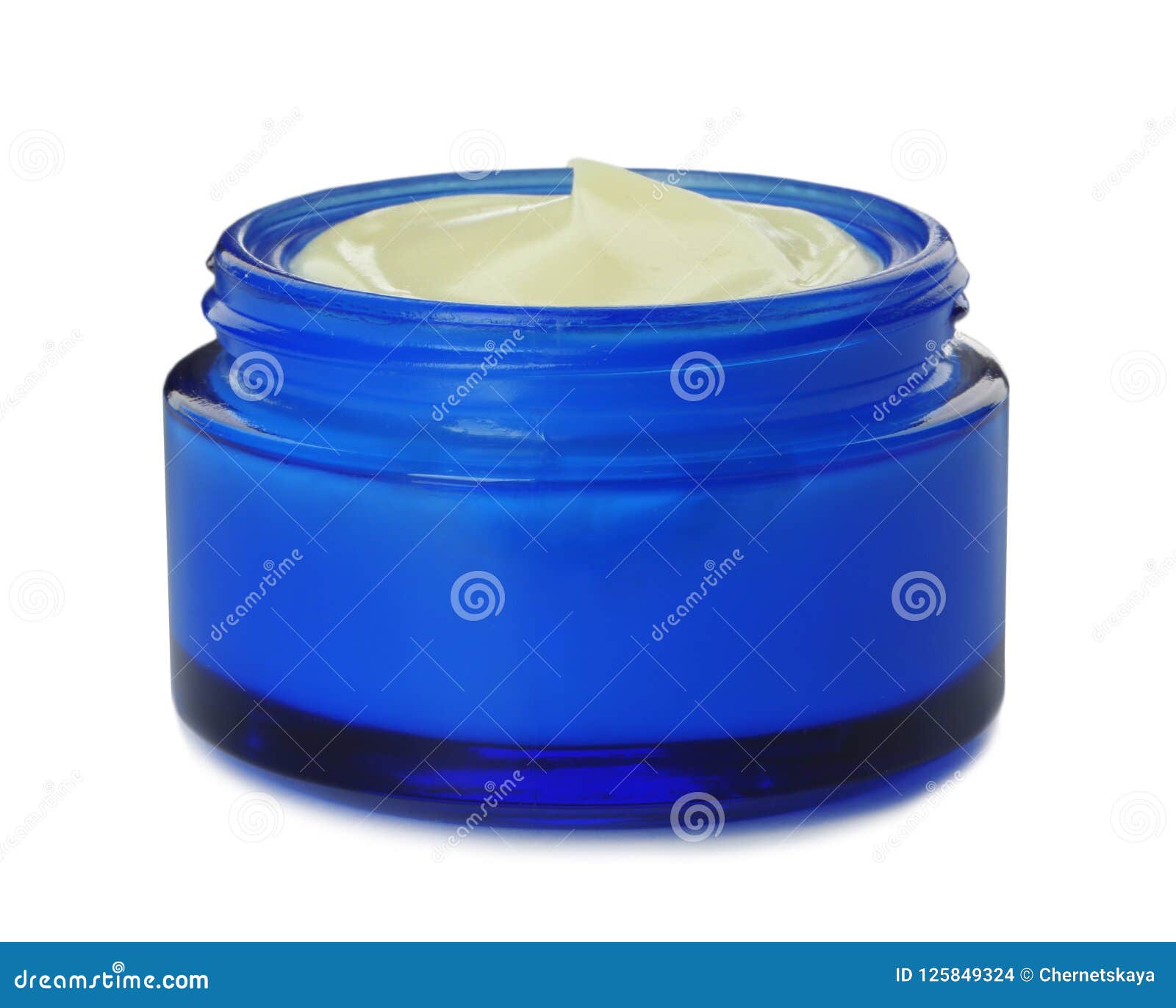 Jar with hand cream stock photo. Image of container 125849324