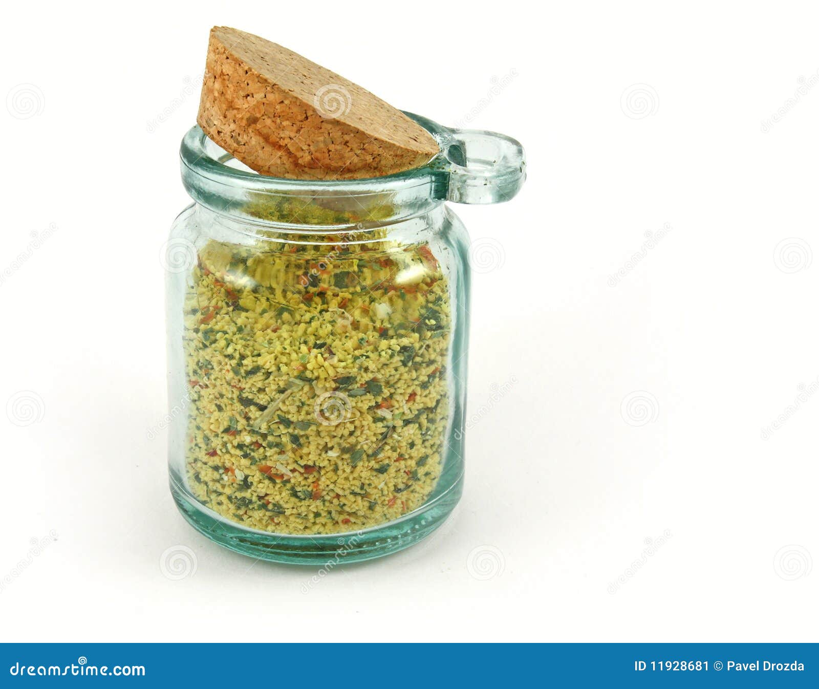 Jar Of Herbs And Spices Stock Image Image 11928681