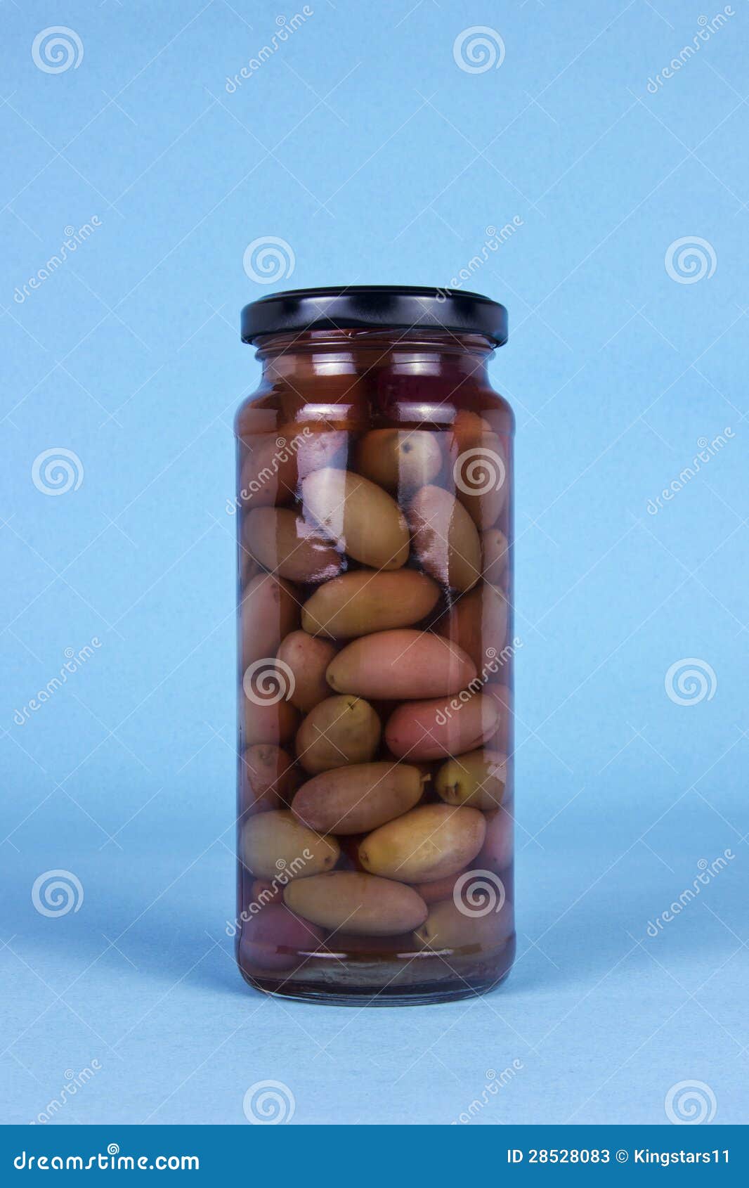Jar of Kalamata Olives stock image. Image of preserve 28528083