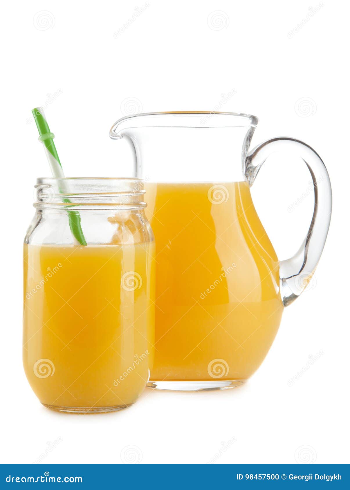 Jar of orange juice stock photo. Image of juicy, squeezed 98457500