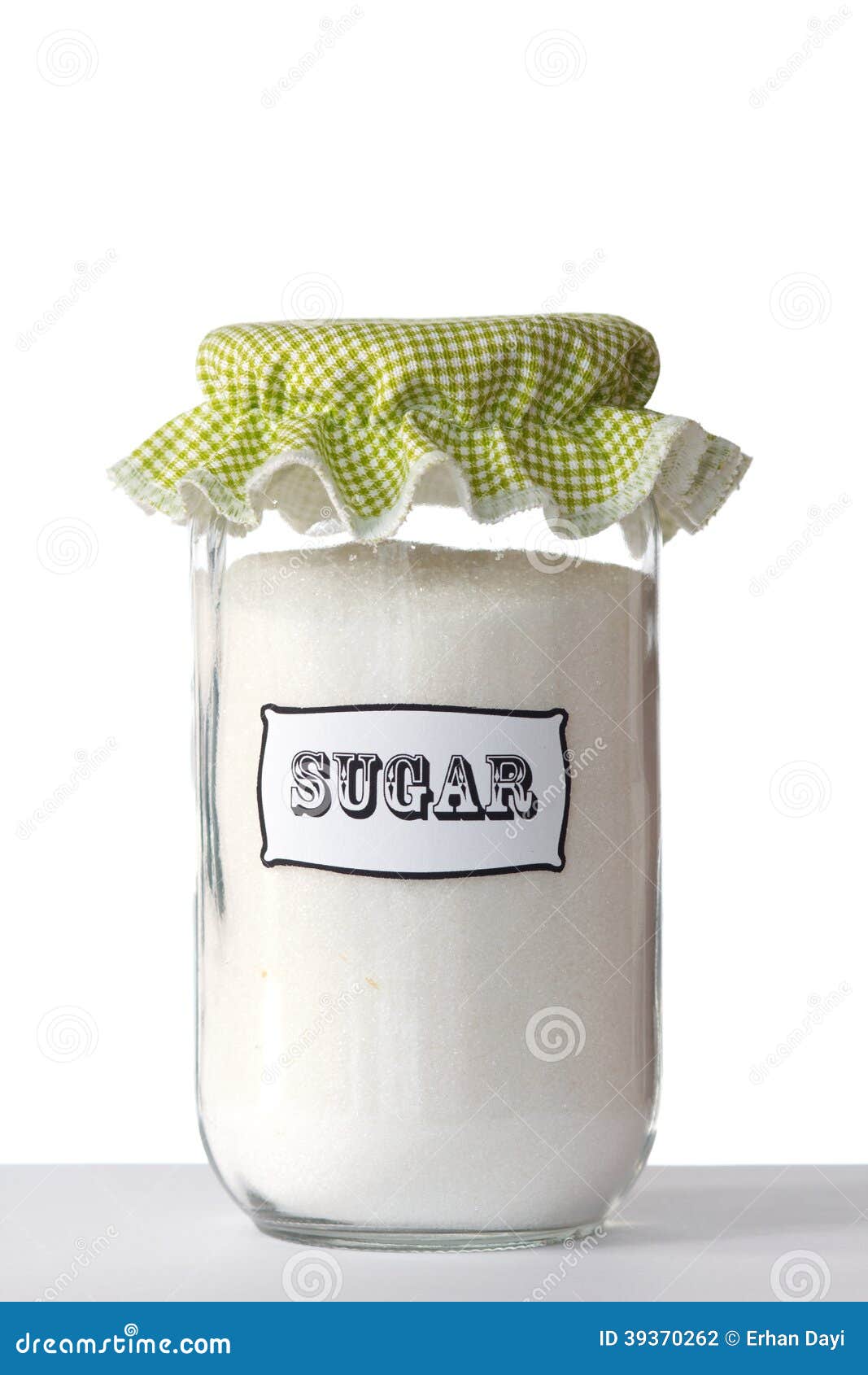 A Jar of Sugar stock photo. Image of kitchen, closeup - 39370262