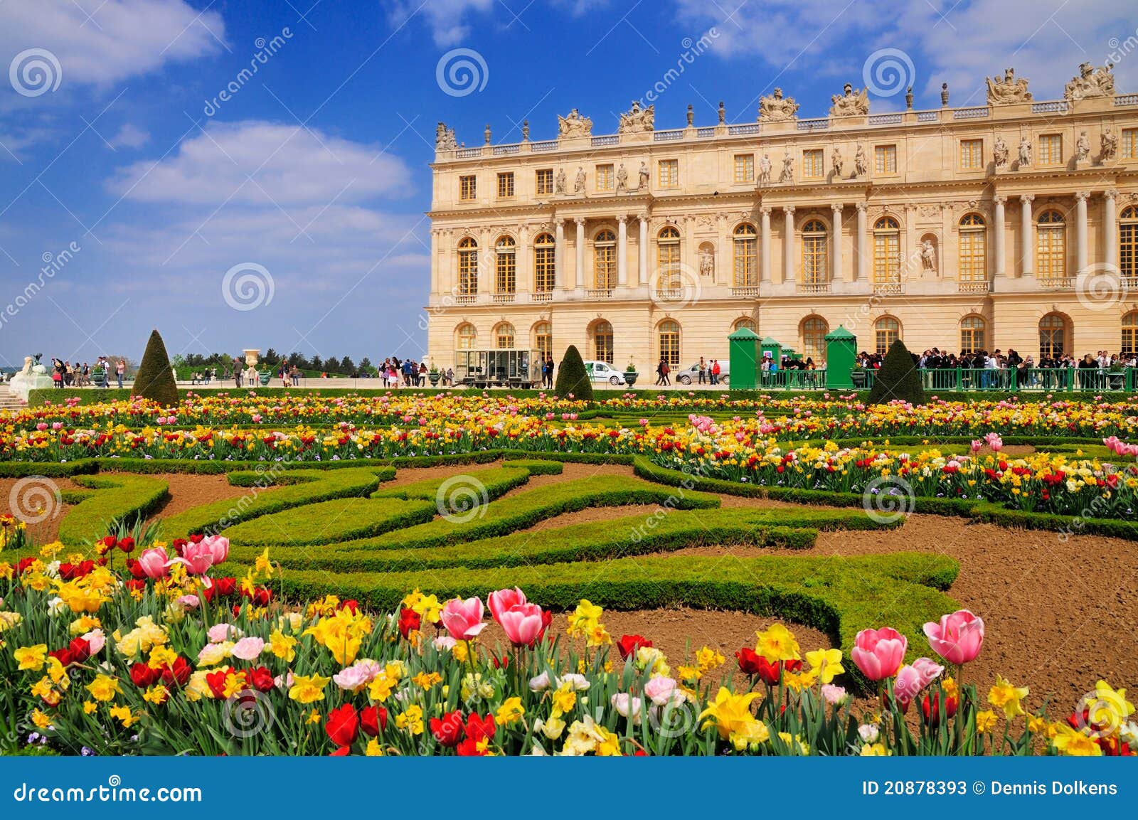 Jardin de Versailles photo stock éditorial. Image du rococo 20878393