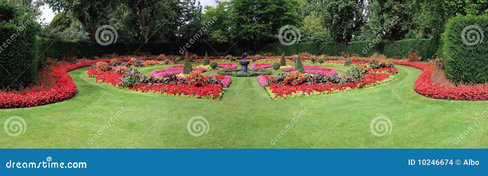 Jardines de Kensington foto de archivo. Imagen de arbusto - 10246674