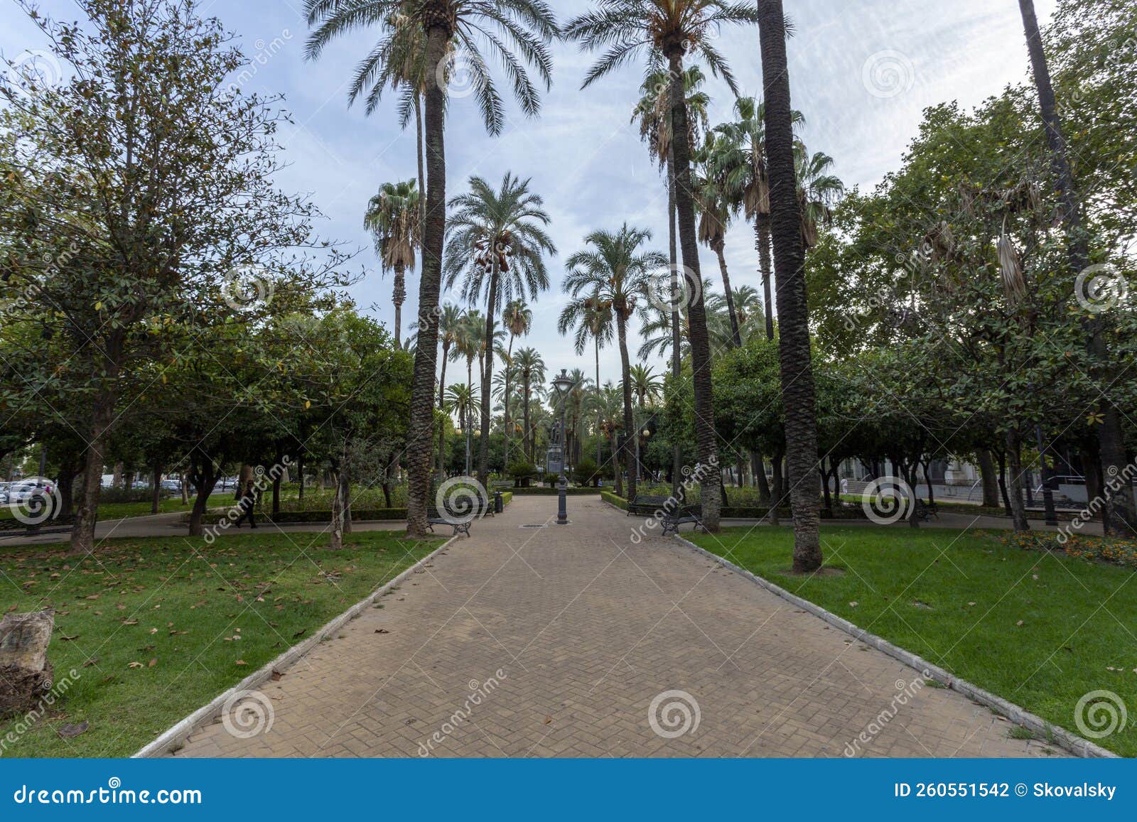 jardines de la agricultura in cordoba, spain