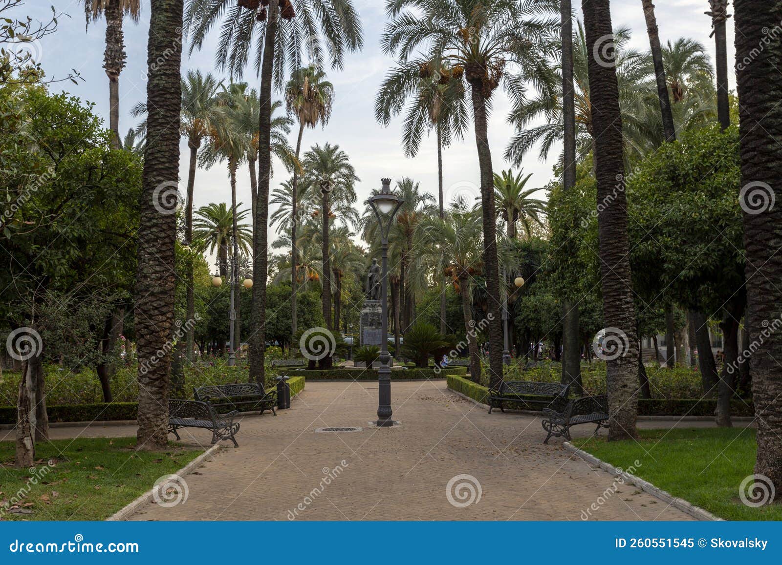 jardines de la agricultura in cordoba, spain