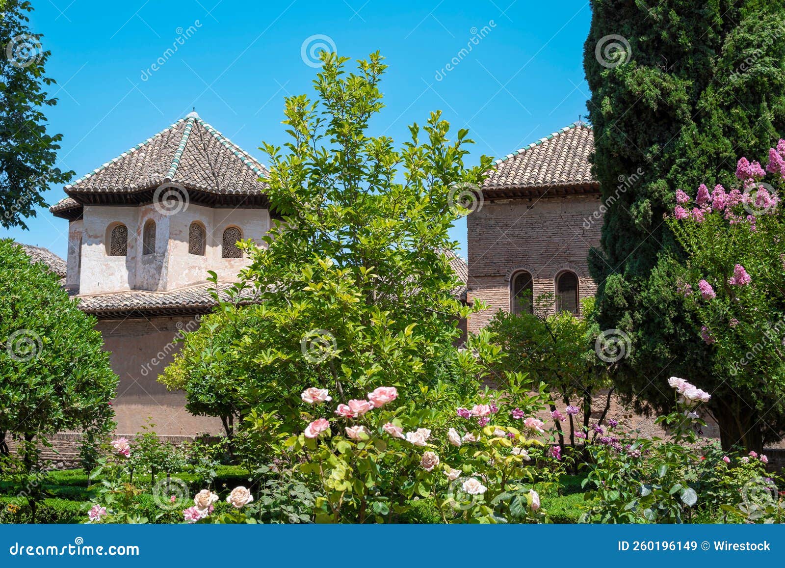 jardines del generalife en la alhambra de granada, espaÃÆÃÂ±a.nef