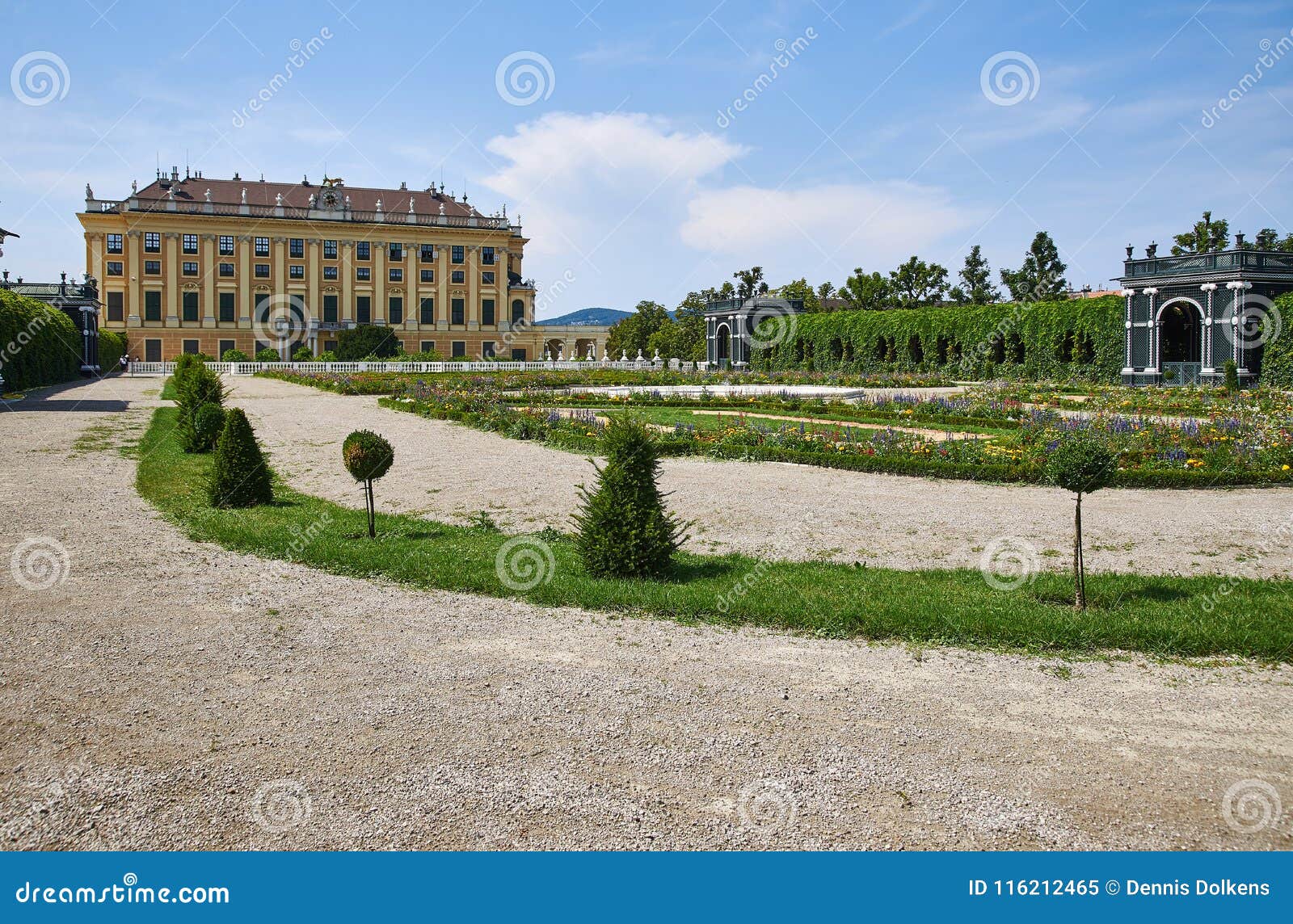 Jardins D Orangerie De Schonbrunn Vienne Image Editorial Image Du Vienne Jardins 116212465