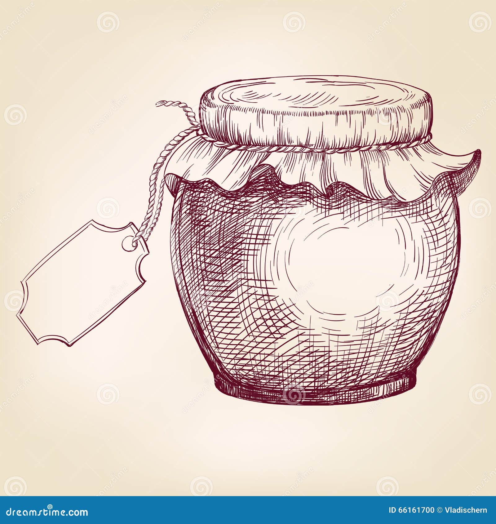 Jar sketch with honey jam preserves isolated on a white background  Vector illustration Stock Vector Image  Art  Alamy