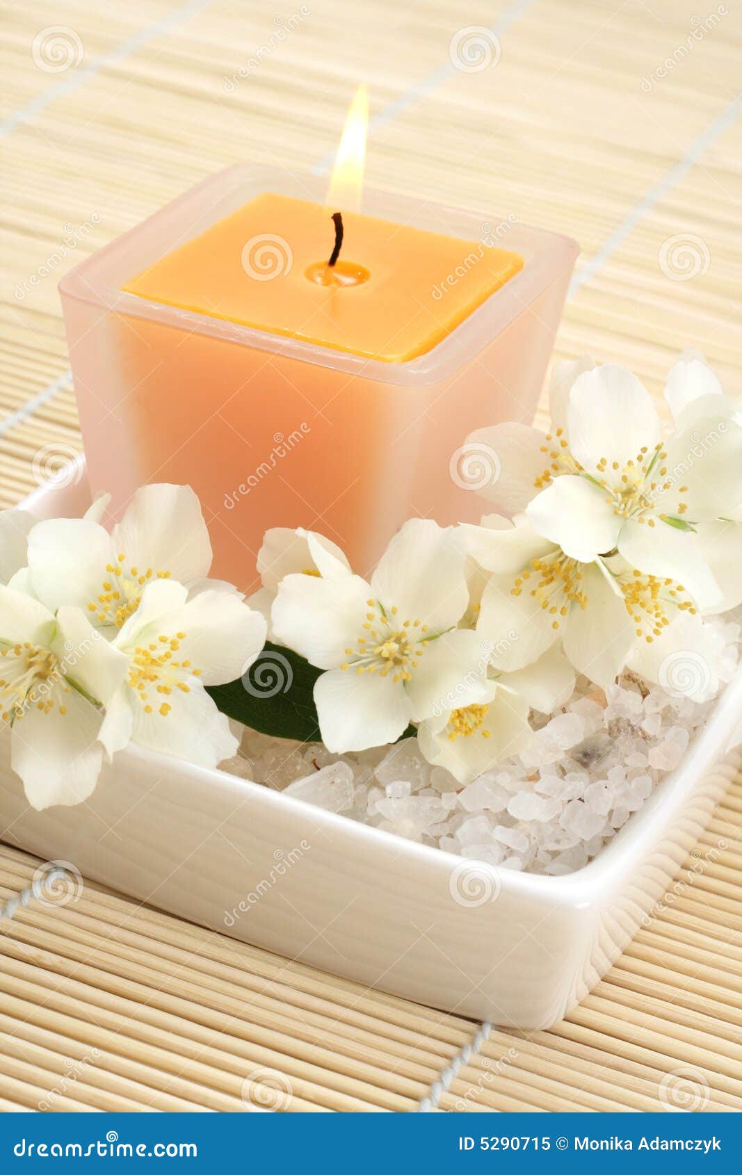 Jasmin aromatherapy stock image. Image of herbal, cosmetics 5290715