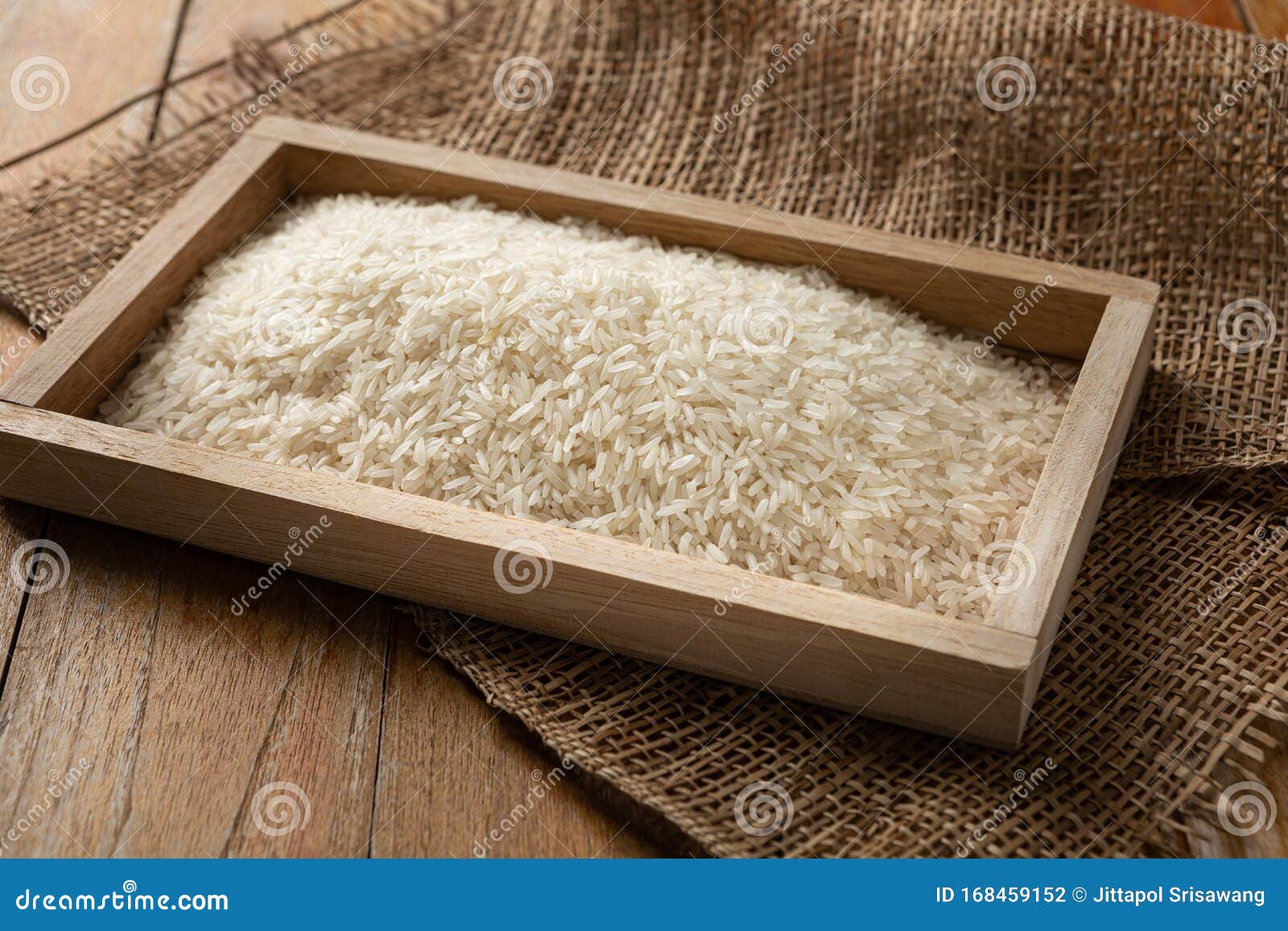 Jasmine Rice Seeds of Thailand Stock Photo Image of rice, nutrition