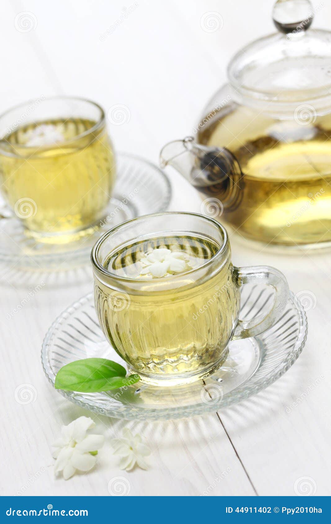 Jasmine tea stock photo. Image of fresh, close, relaxation - 44911402