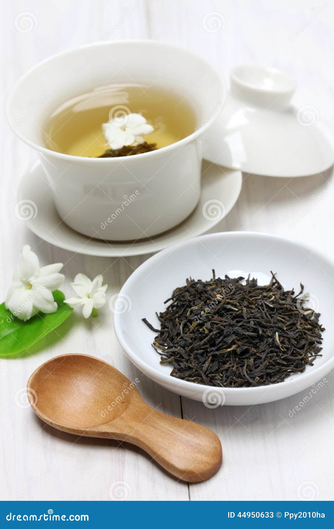 Jasmine tea stock image. Image of refreshing, fresh, jasminum - 44950633