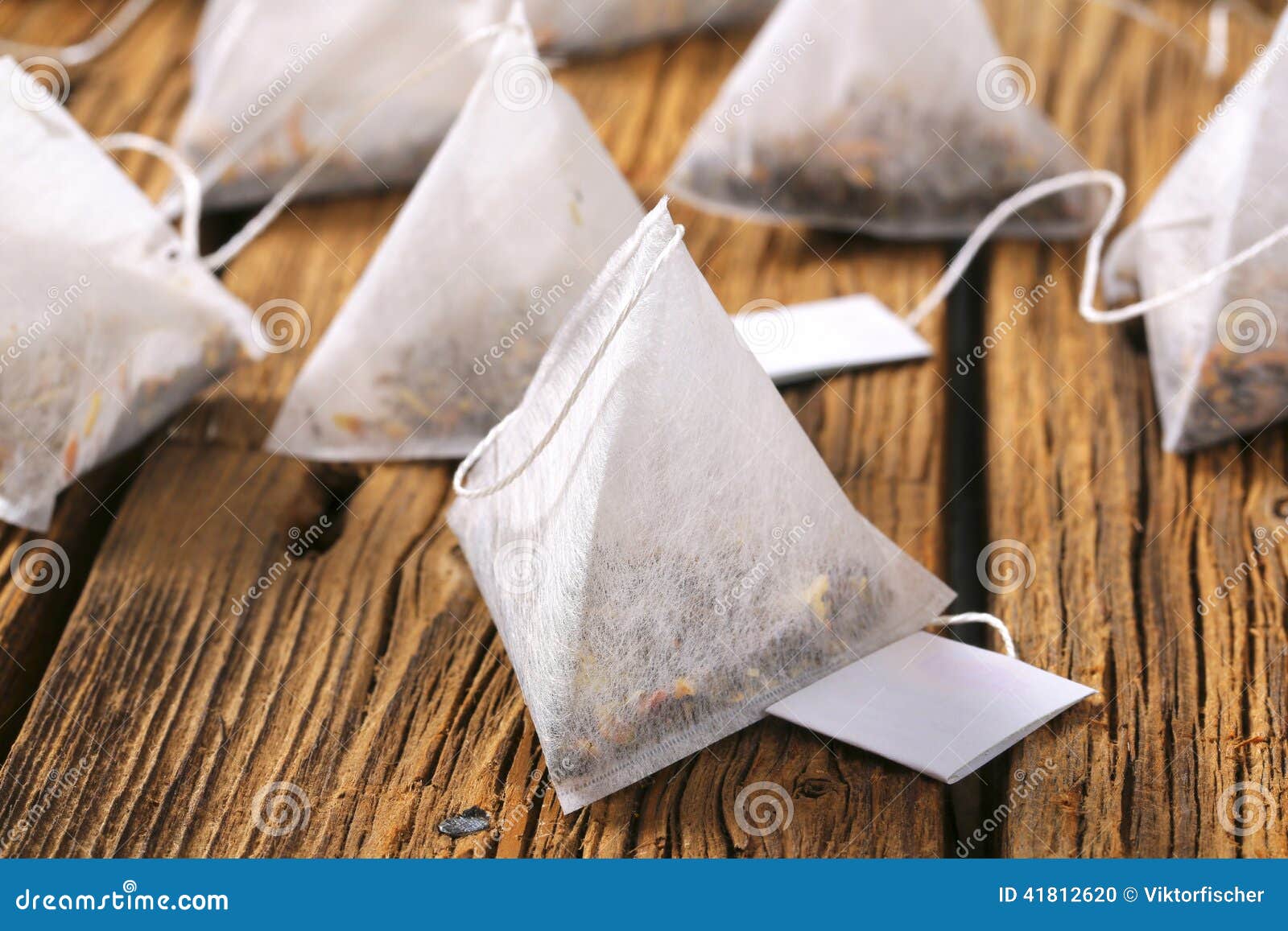 Jasmine tea bags stock photo. Image of leaves, rustic 41812620